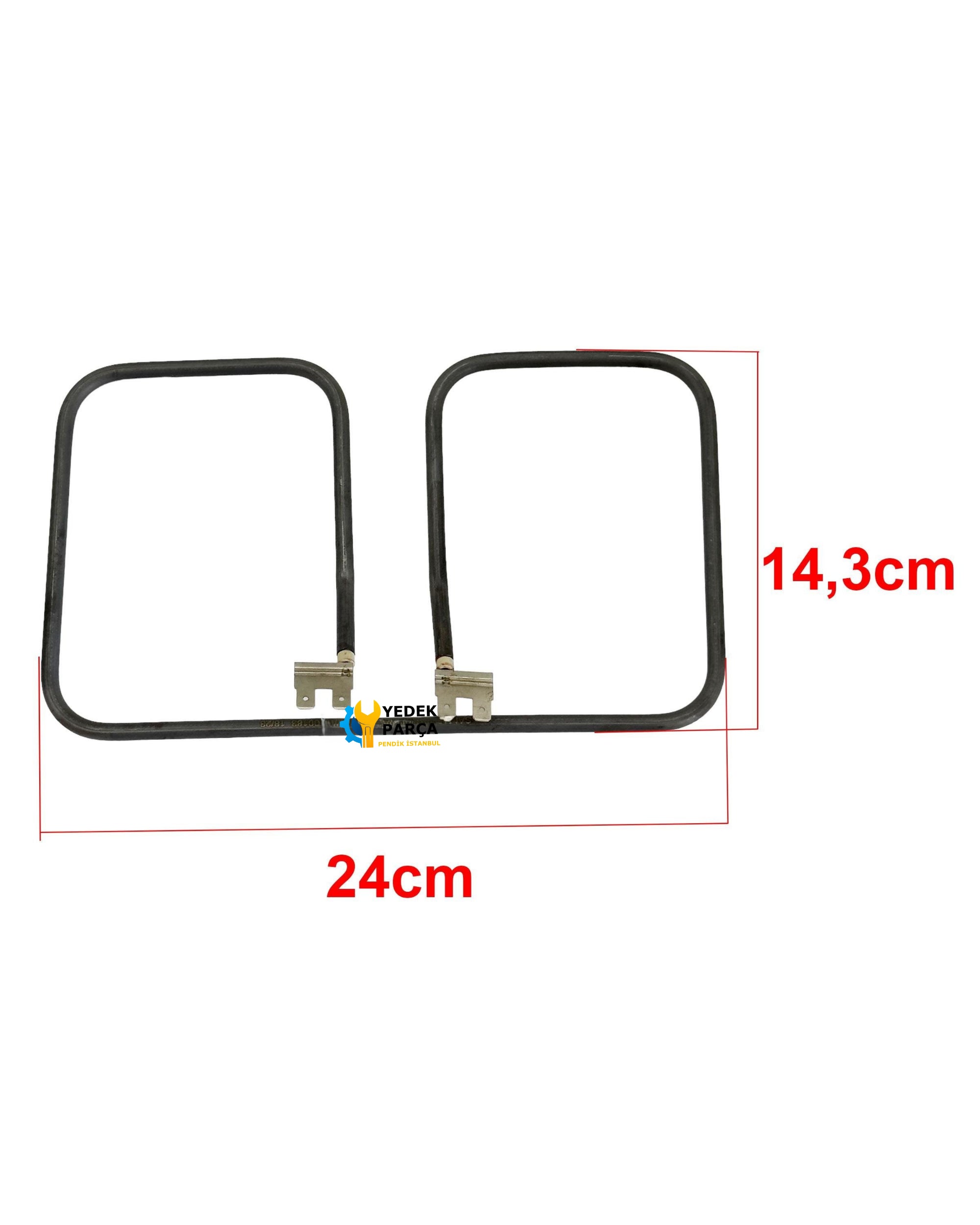 Tefal Uyumlu Tost Makinesi Rezistansı - 24*14,3cm 110V 900W - Bir Çok Marka İle Uyumlu