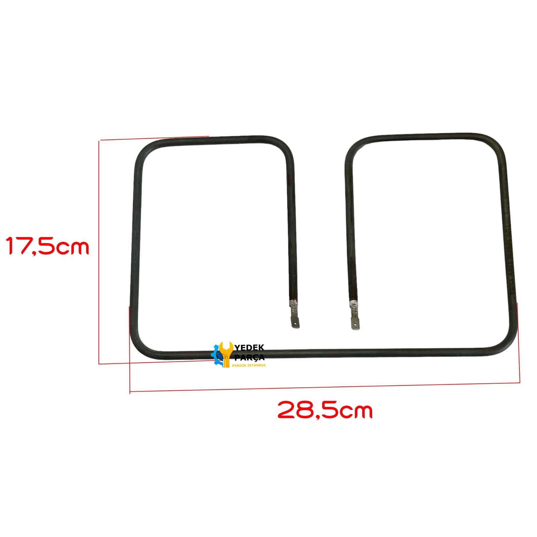 Korkmaz Uyumlu Tost Makinesi Rezistansı - 28,5*17,5cm 110V 1000W - Bir Çok Marka İle Uyumlu