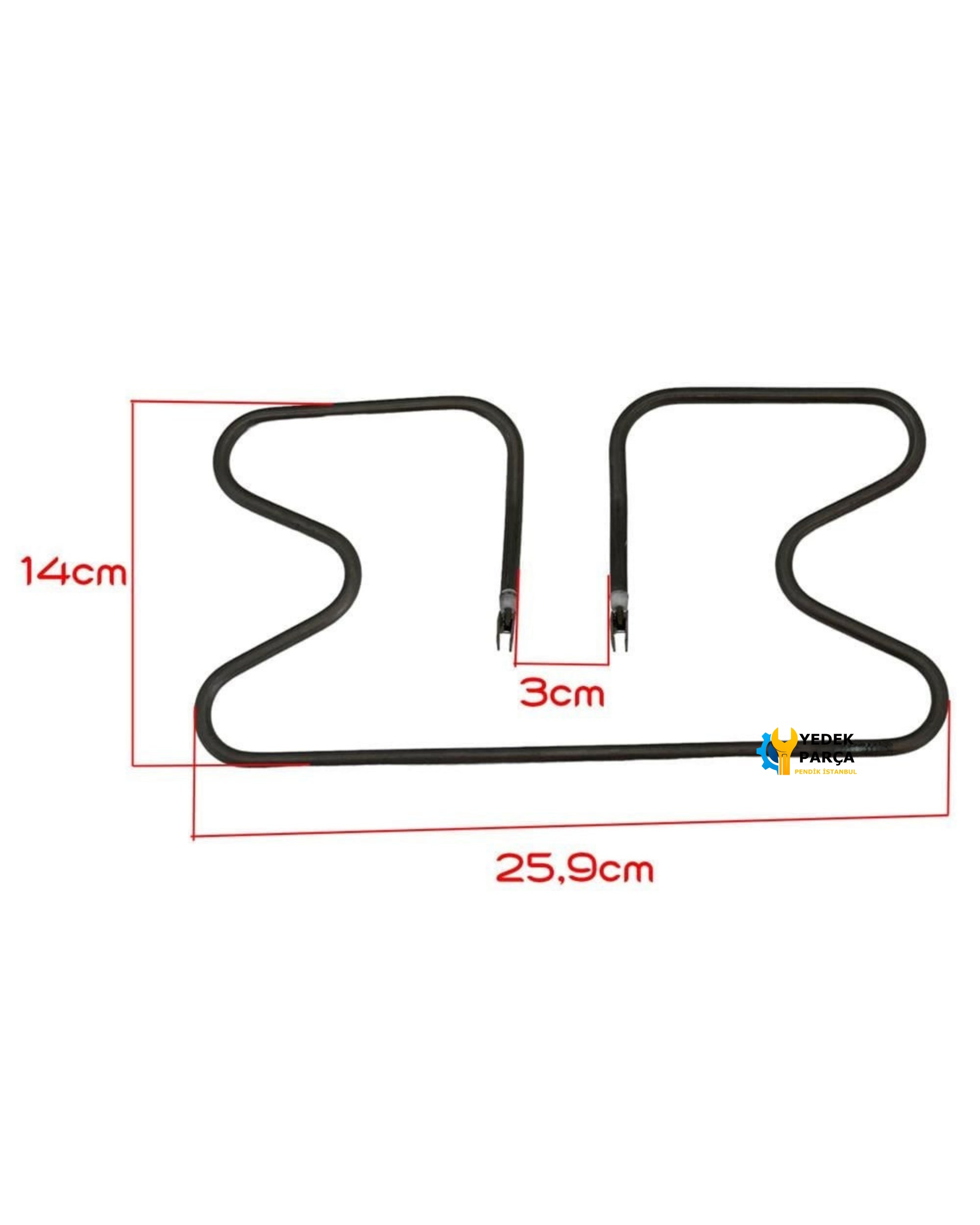 Arçelik Uyumlu K 2369 B Grill Tost Makinesi Rezistansı