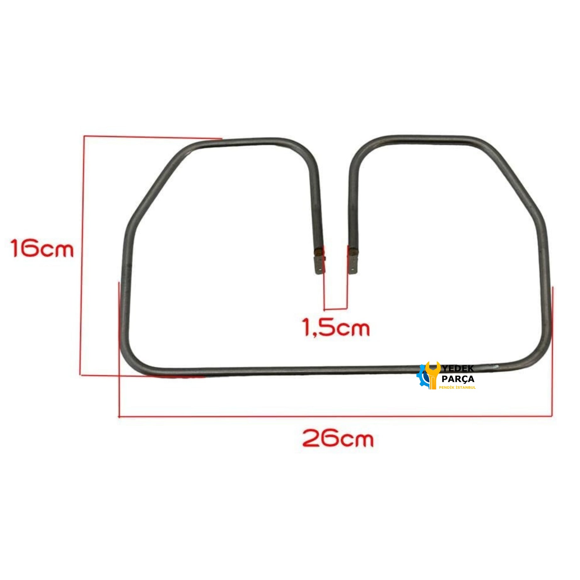 Tost Makinesi Rezistansı - 115V 900W - Bir Çok Marka İle Uyumlu 16*26cm