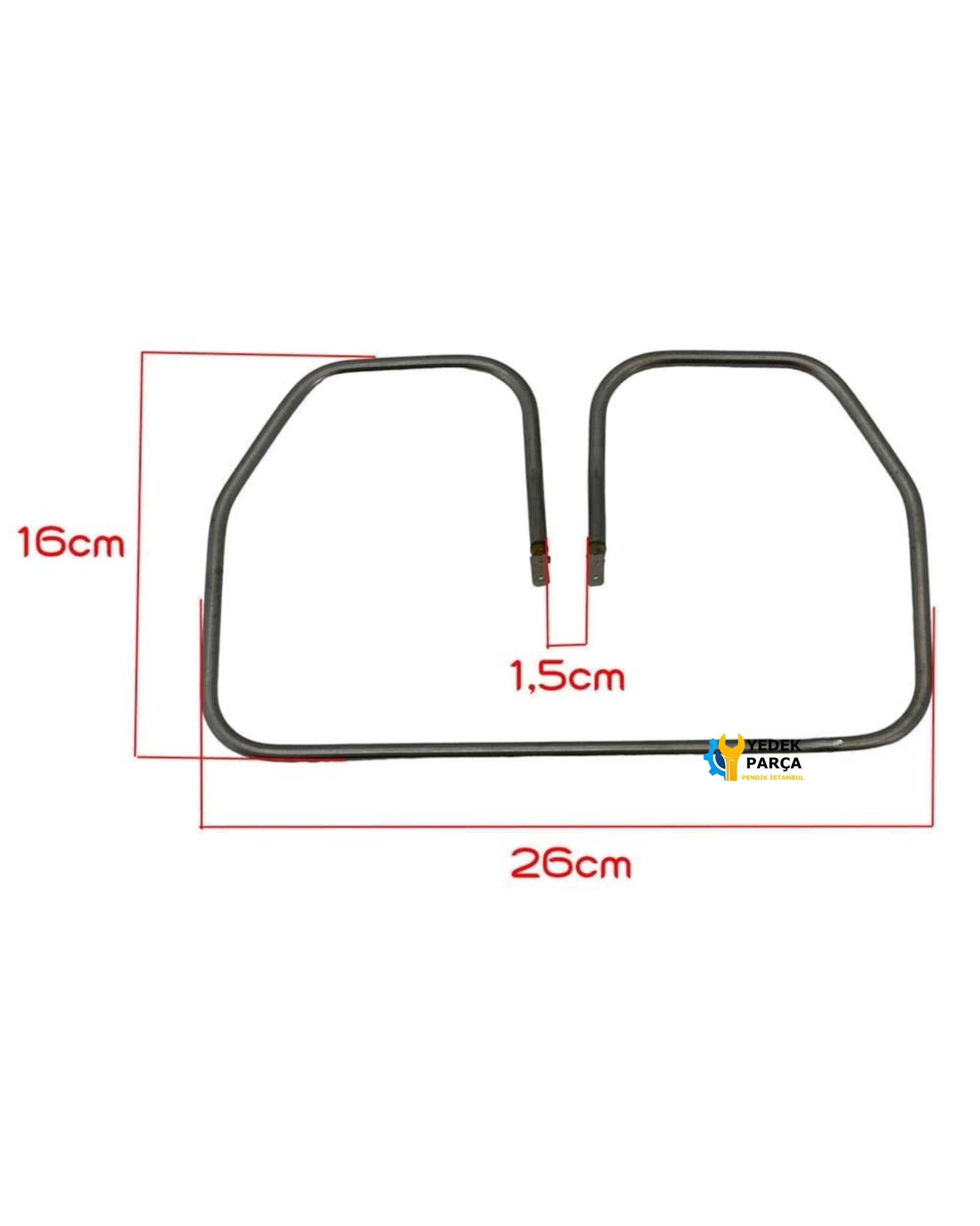 Tost Makinesi Rezistansı - 115V 900W - Bir Çok Marka İle Uyumlu 16*26cm