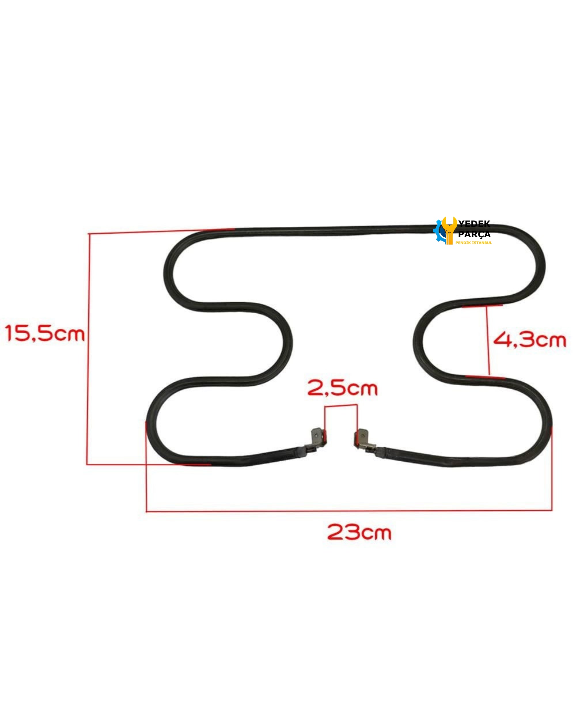 Arçelik Uyumlu K-2366 MT Inox Tost Rezistansı