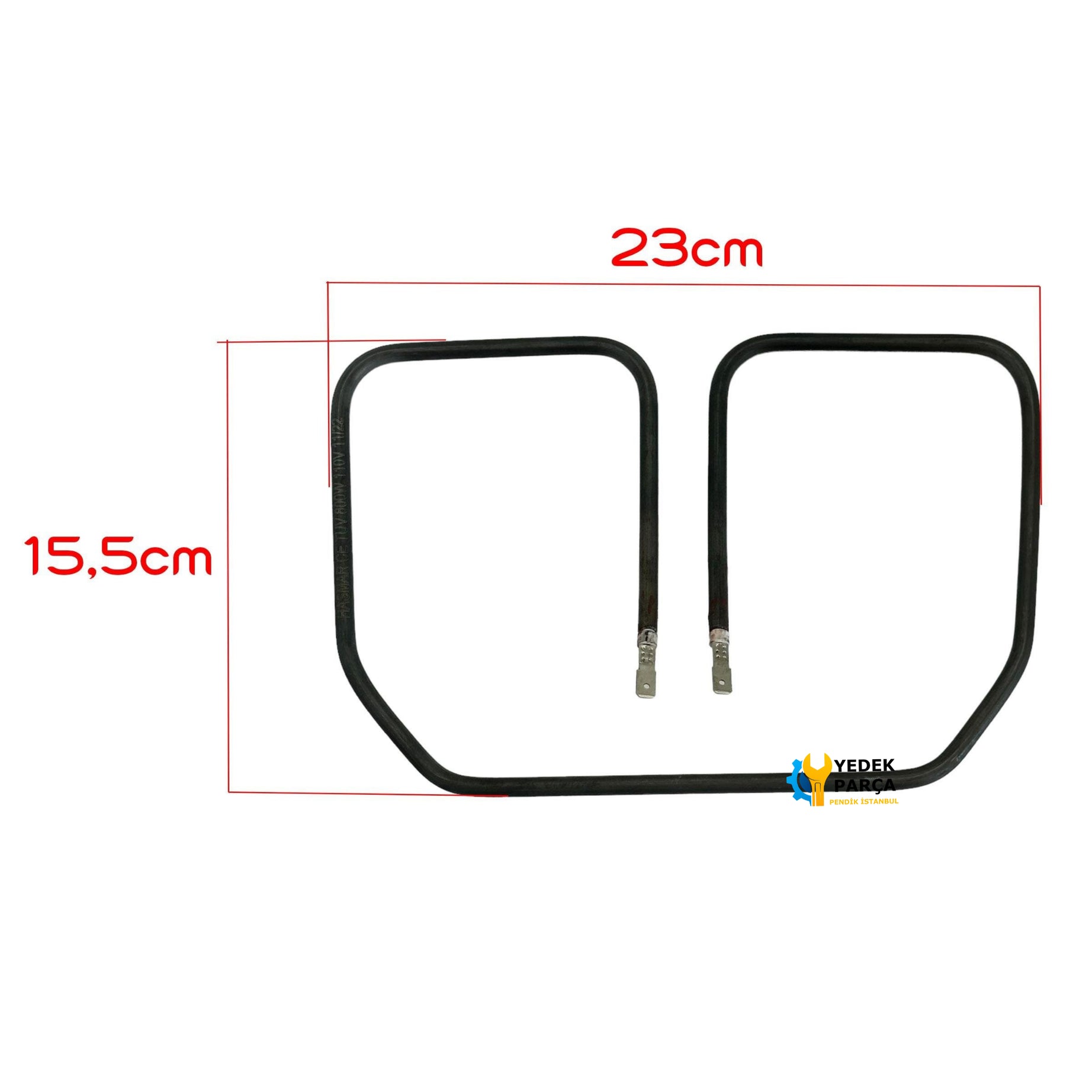 Arçelik Uyumlu Tost Makinesi Rezistansı - 23*15,5cm 110V 800W - Bir Çok Marka İle Uyumlu