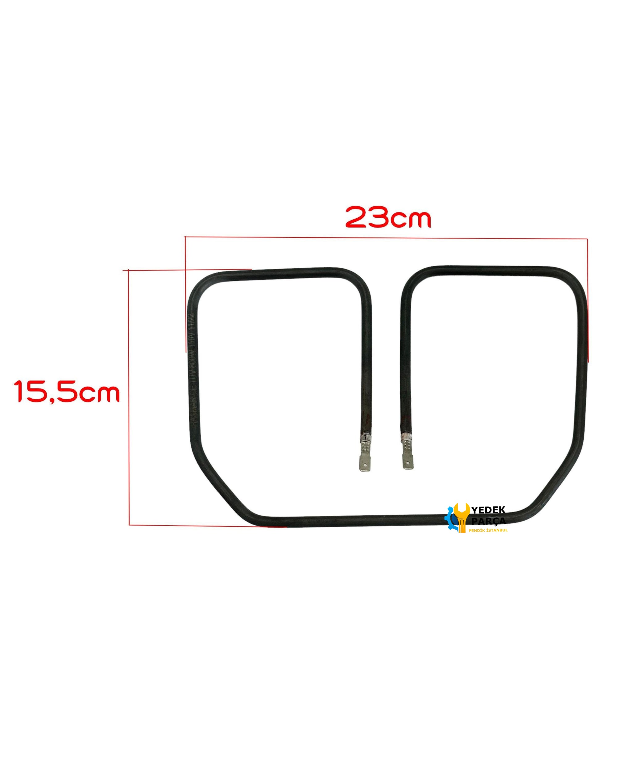 Arçelik Uyumlu Tost Makinesi Rezistansı - 23*15,5cm 110V 800W - Bir Çok Marka İle Uyumlu