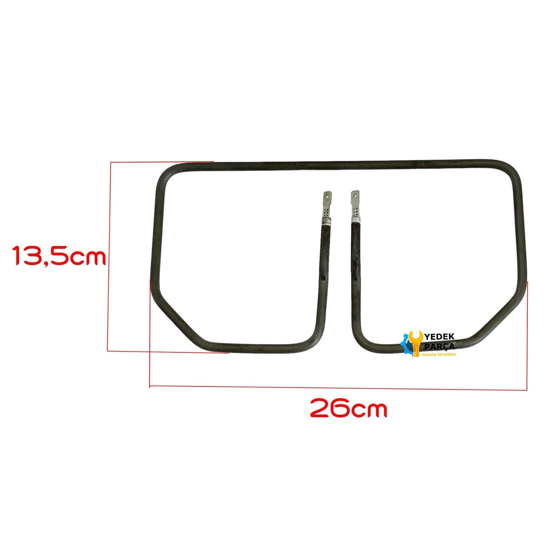King Uyumlu Tost Makinesi Rezistansı - 110V 900W - 25cm-14cm Bir Çok Marka İle Uyumlu