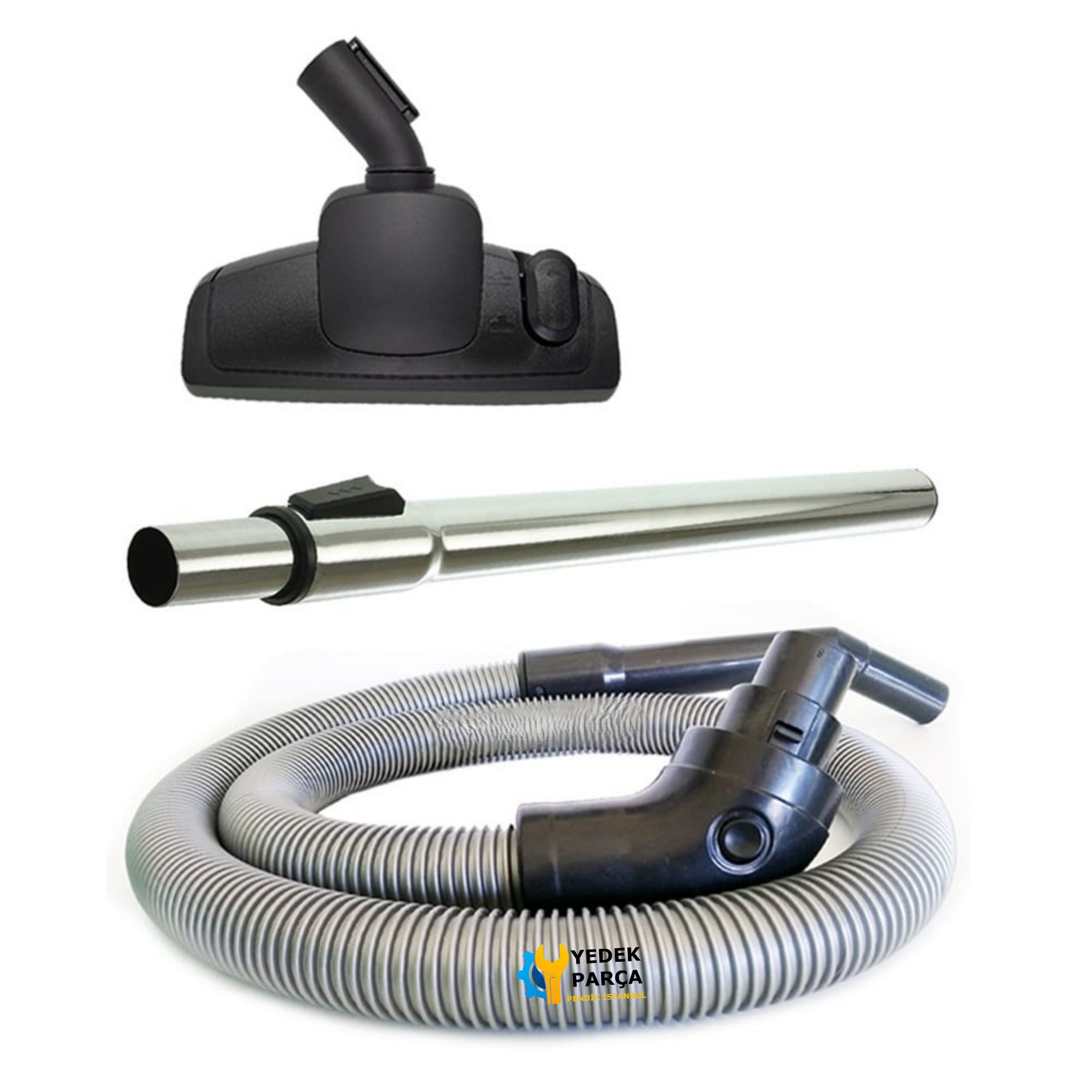 Arçelik Uyumlu 3191040500 Elektrikli Süpürge Hortum Emici Yer Başlığı Teleskopik Boru D