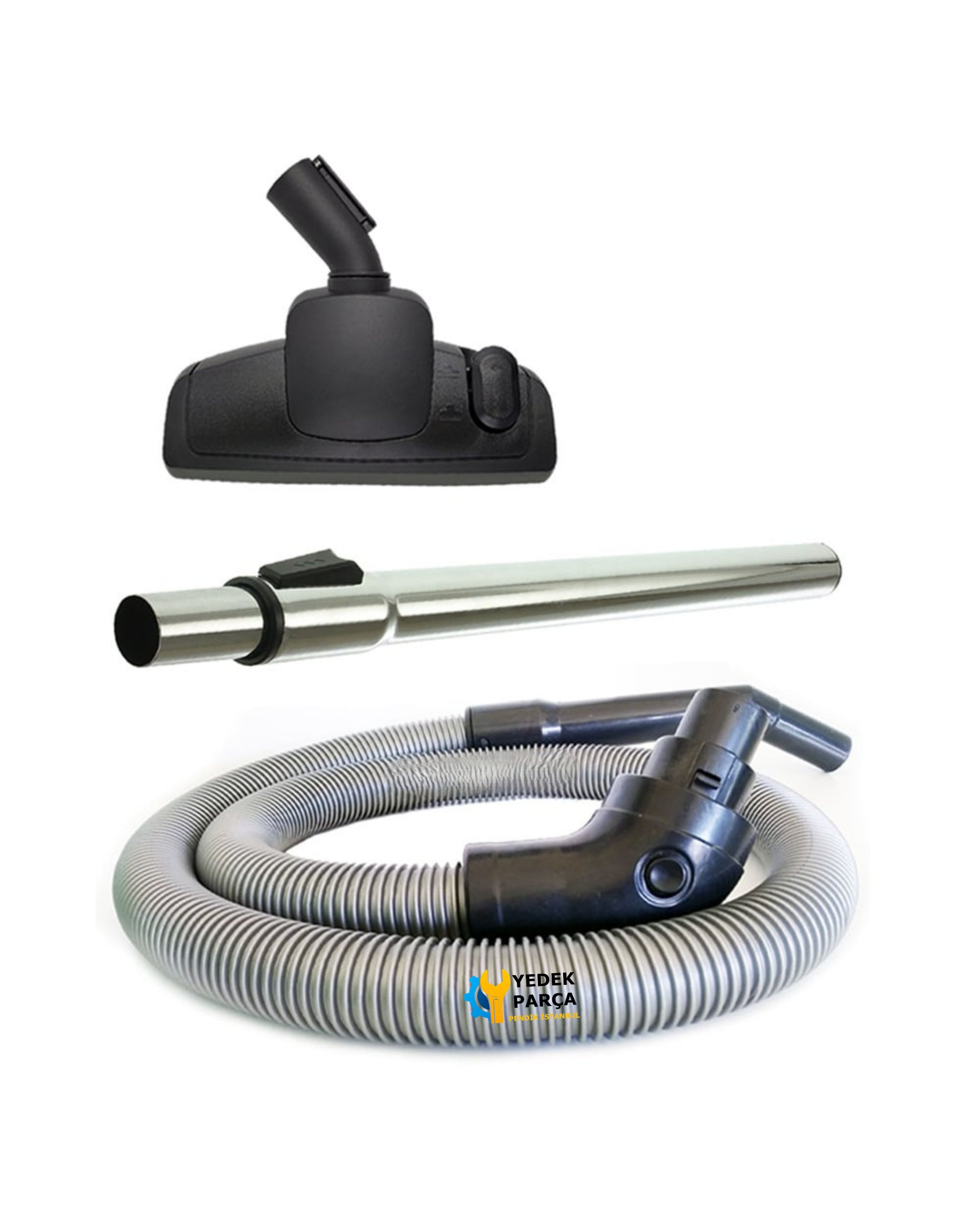 Arçelik Uyumlu 3191040500 Elektrikli Süpürge Hortum Emici Yer Başlığı Teleskopik Boru D