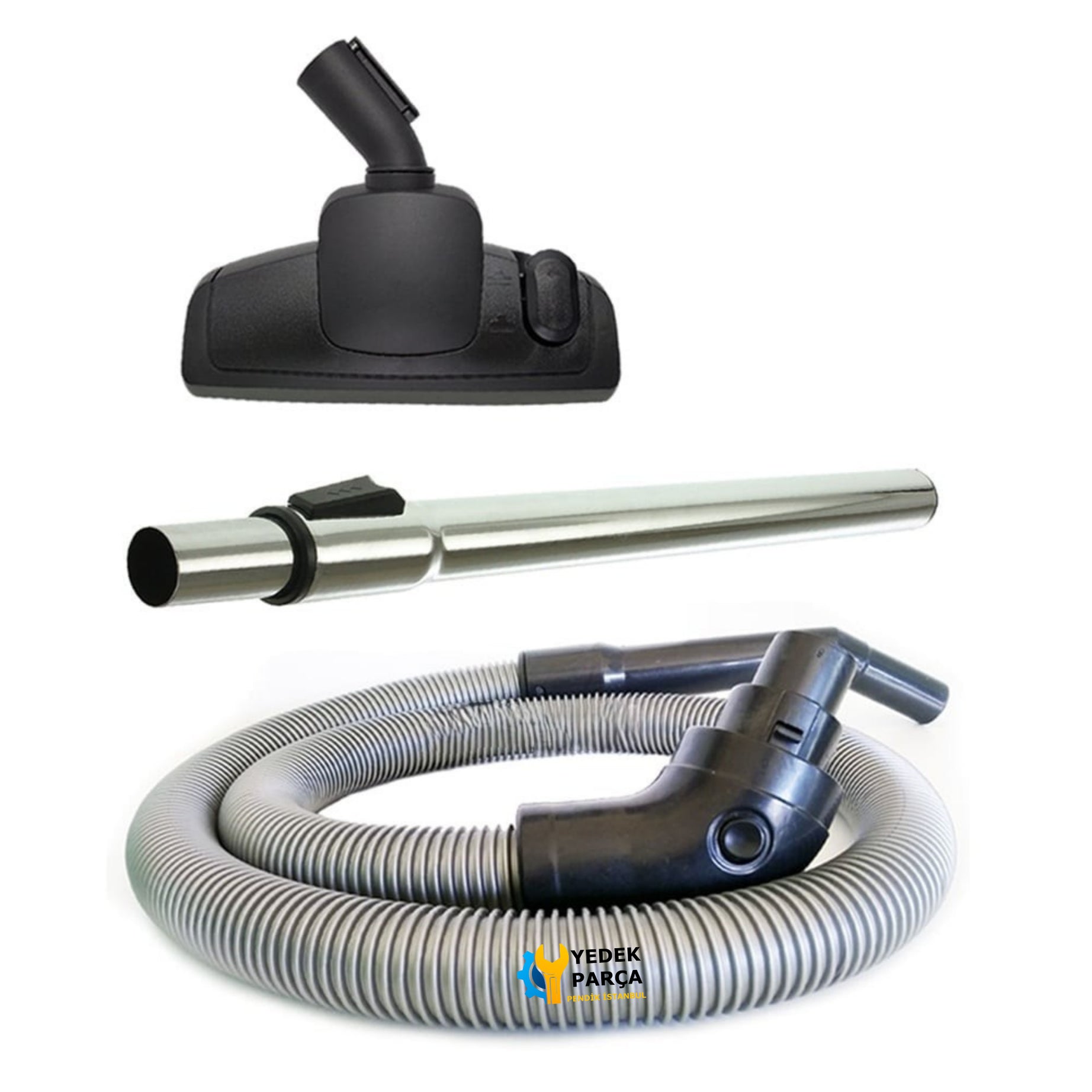 Beko Uyumlu BKS 9525 Elektrikli Süpürge Hortum Emici Yer Başlığı Teleskopik Boru G