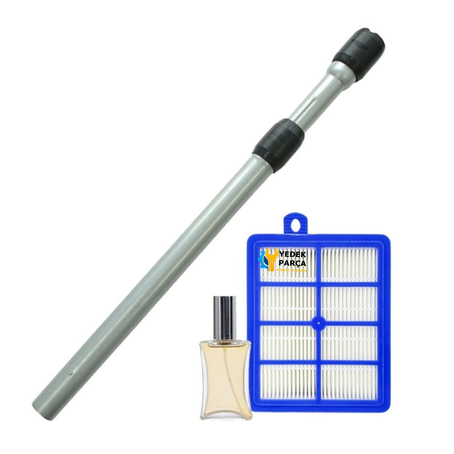 Philips Uyumlu Fc 9192 Performer Pro Çelik Borusu ve Hepa Filtresi Hediyeli