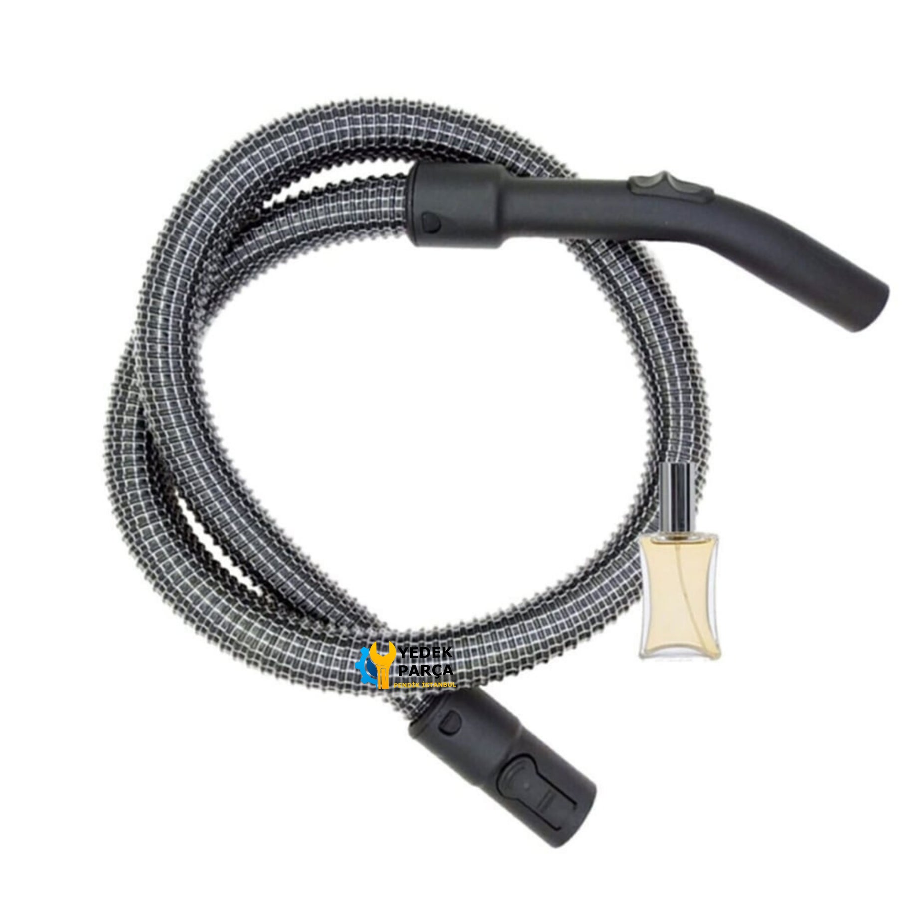 Bosch Uyumlu 435572 Elektrikli Süpürge Hortumu Çelik Telli Hortum Hediyeli