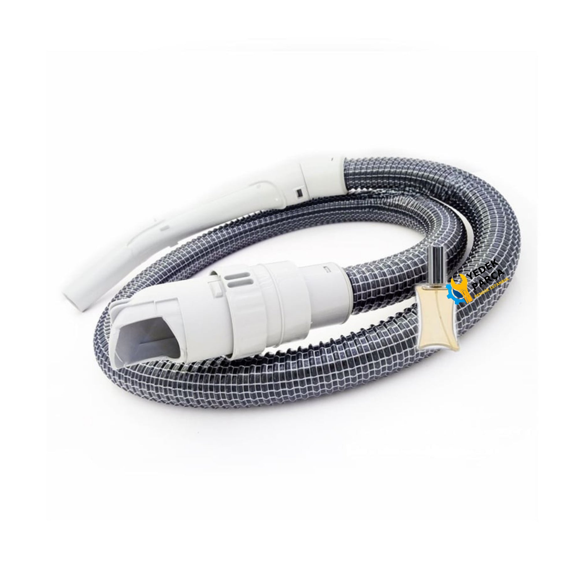 Bluehouse Uyumlu BH 018S Aquare Elektrikli Süpürge Çelik Telli Hortumu Emici Yer Başlığı Teleskopik Boru Hediyeli