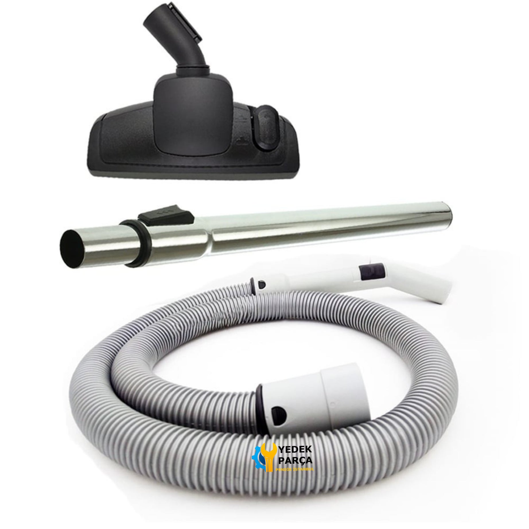 Arçelik Uyumlu S 6910 Süpürge Hortumu Emici Başlık Teleskopik Boru