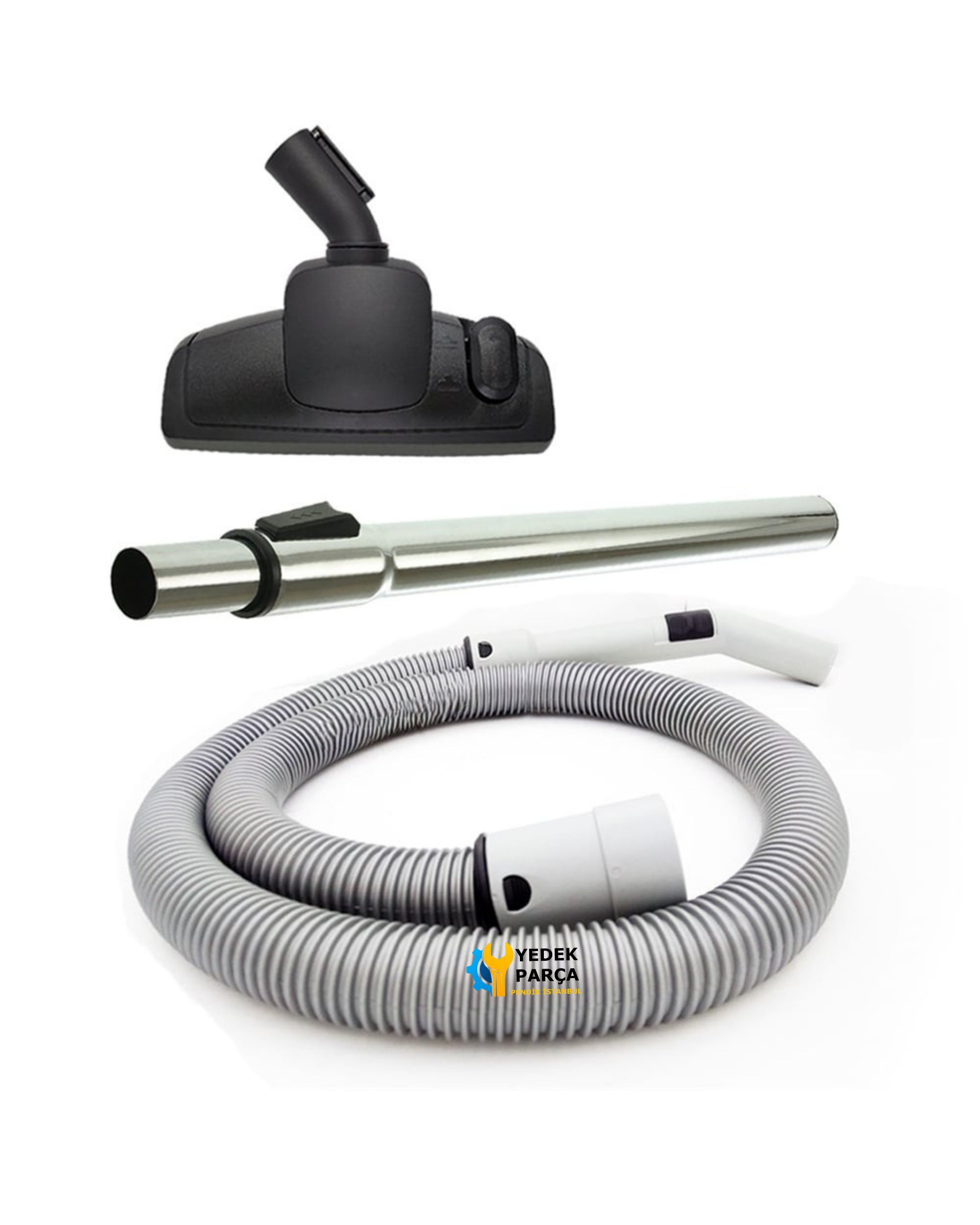 Arçelik Uyumlu S 6910 Süpürge Hortumu Emici Başlık Teleskopik Boru