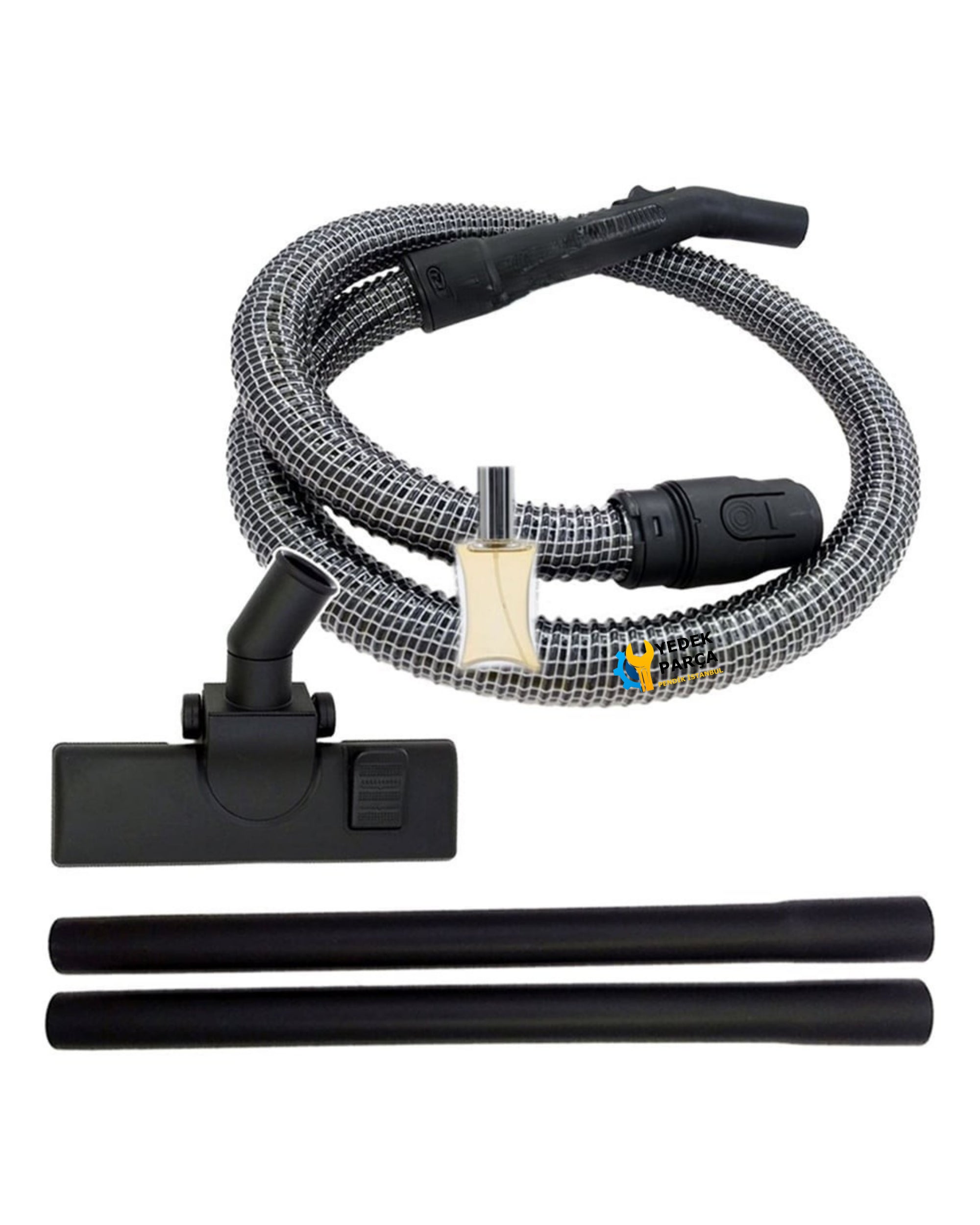 Arnica Uyumlu Bora 3000 Süpürge Çelik Telli Hortumu Emici Başlık Borusu Hediyeli