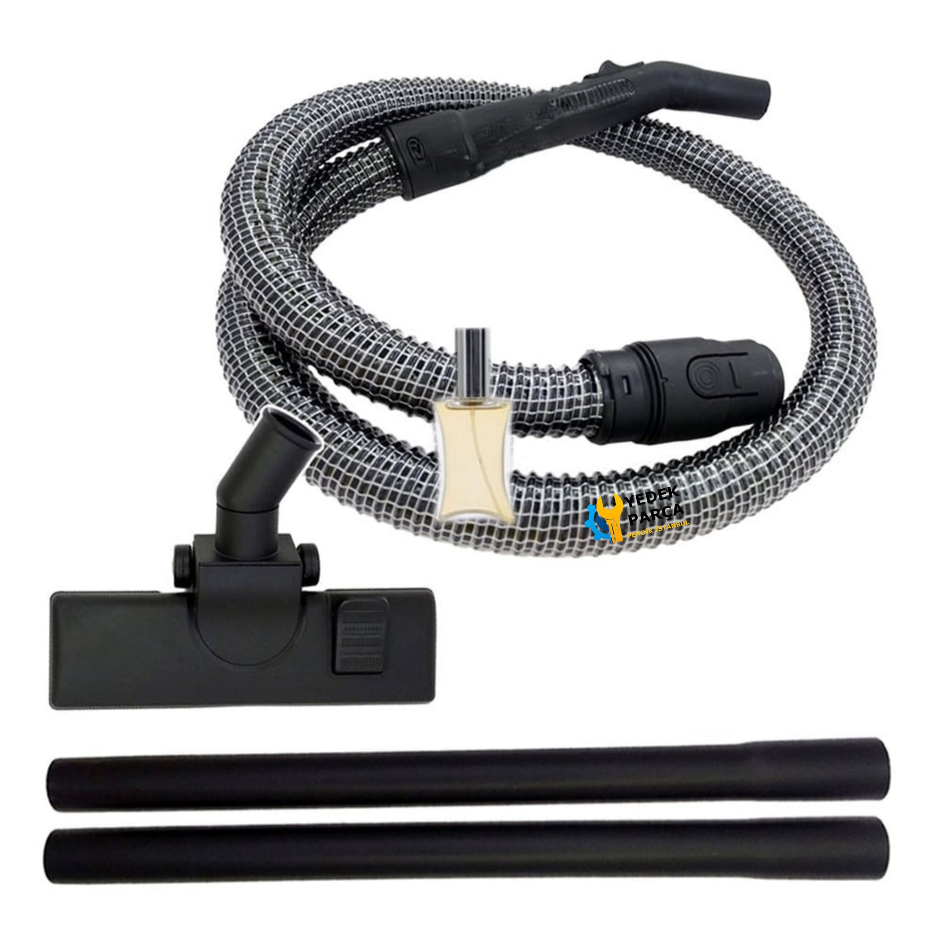 Arnica Uyumlu Bora 4000 Süpürge Çelik Telli Hortumu Emici Başlık Borusu Hediyeli