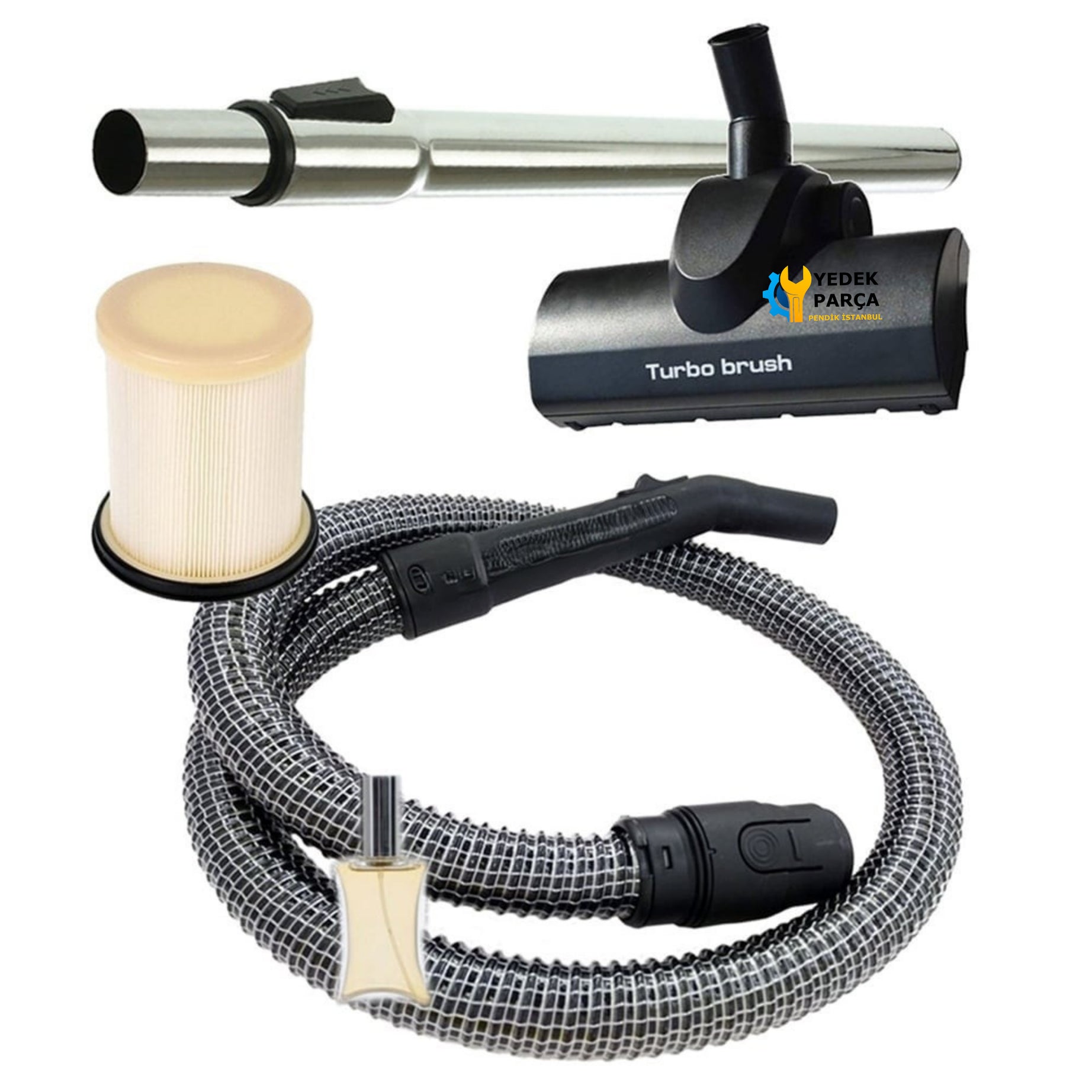 Arnica Uyumlu Bora 3000 Çelik Telli Hortumu Turbo Başlık Boru Filtre Hediyeli