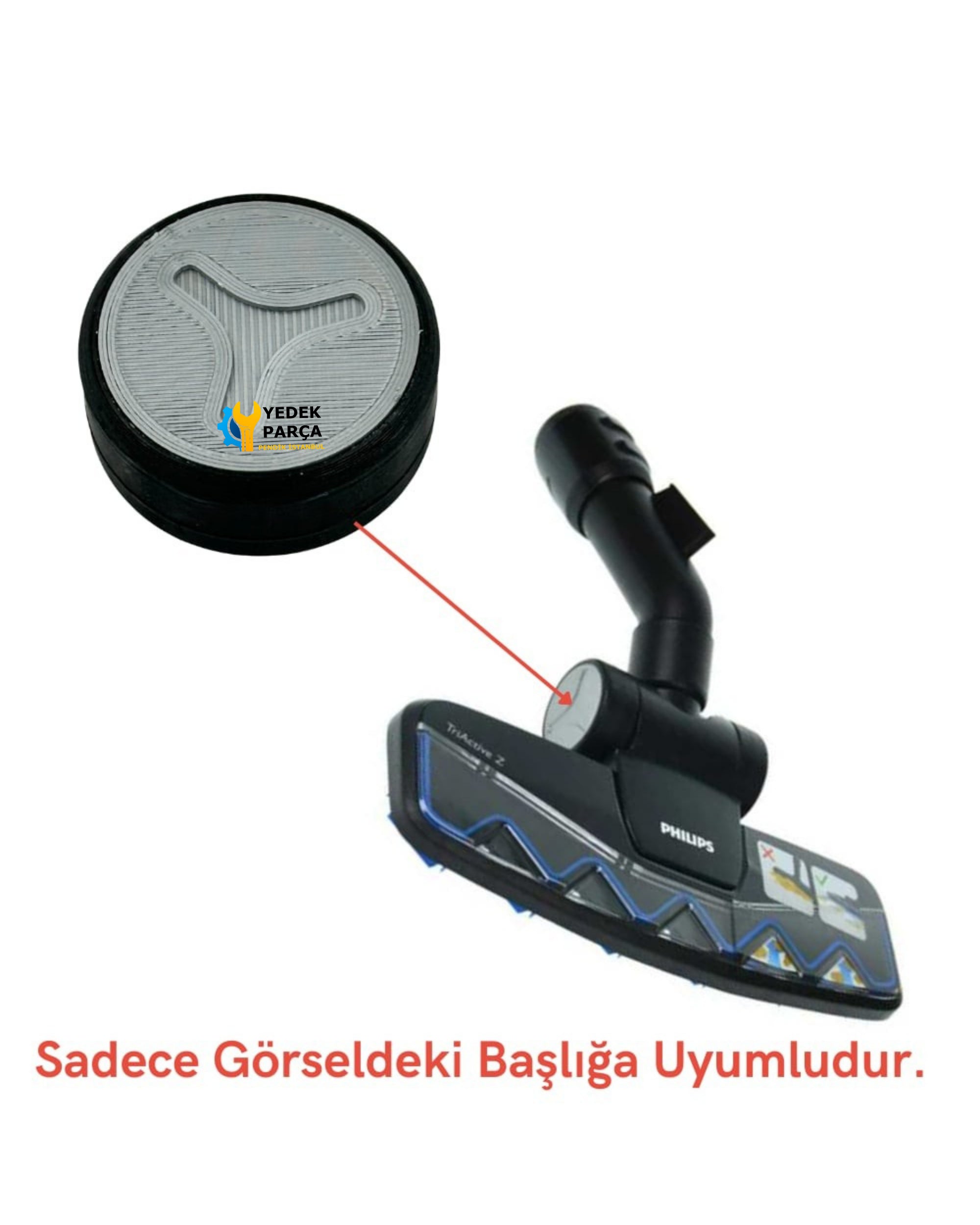 Philips Uyumlu FC 8785 Performer Expert Triactive Z Başlık Tekerleği