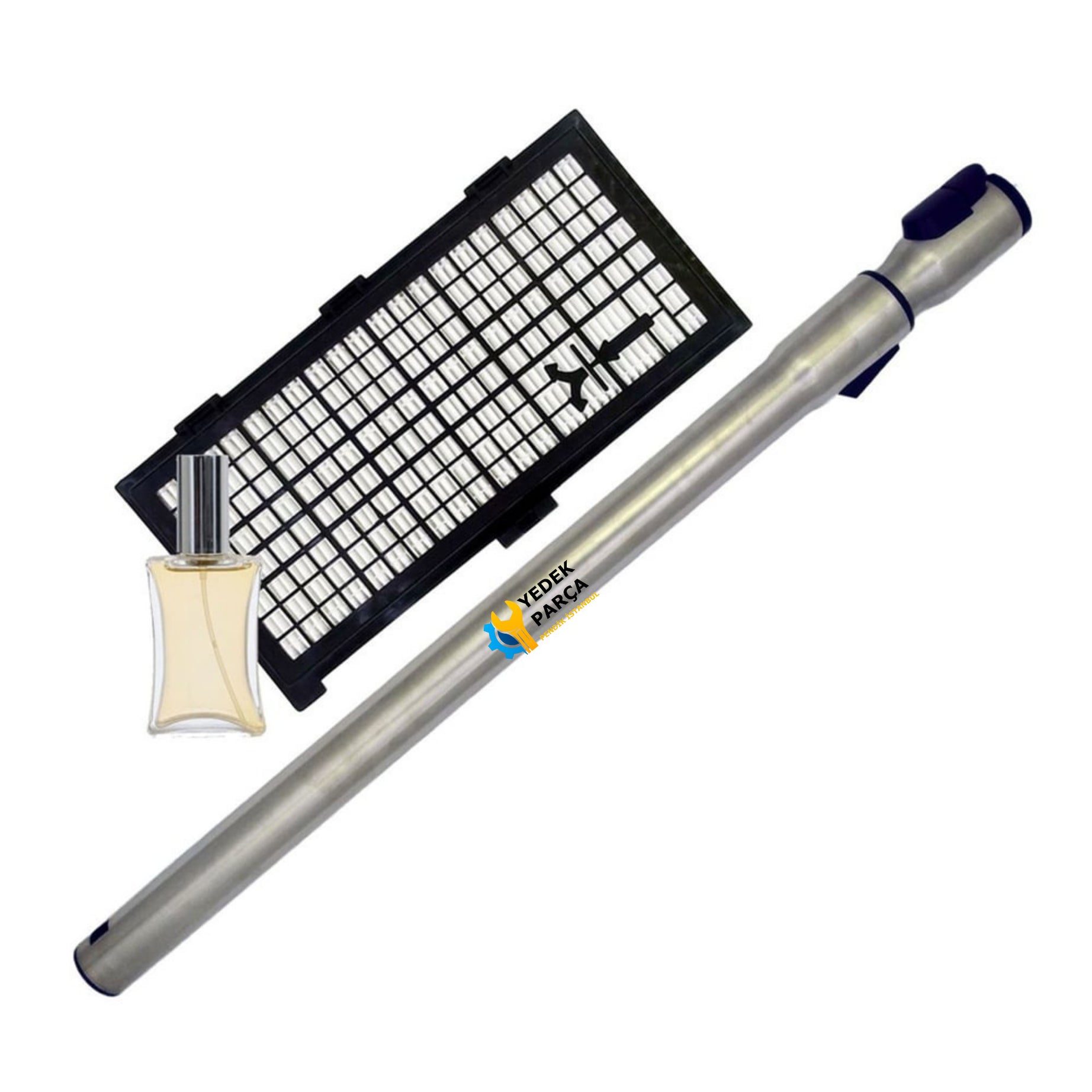 Miele Uyumlu S 2120 Süpürge Teleskopik Borusu ve Hepa Filtresi Hediyeli