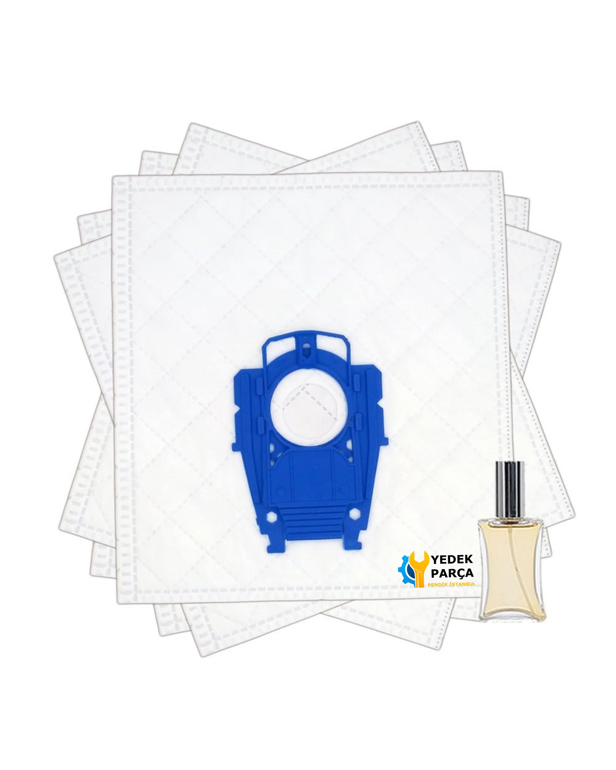 Bosch Uyumlu BSG 81266 Ergomaxx'x Süpürge Toz Torbası 5 Adet Hediyeli