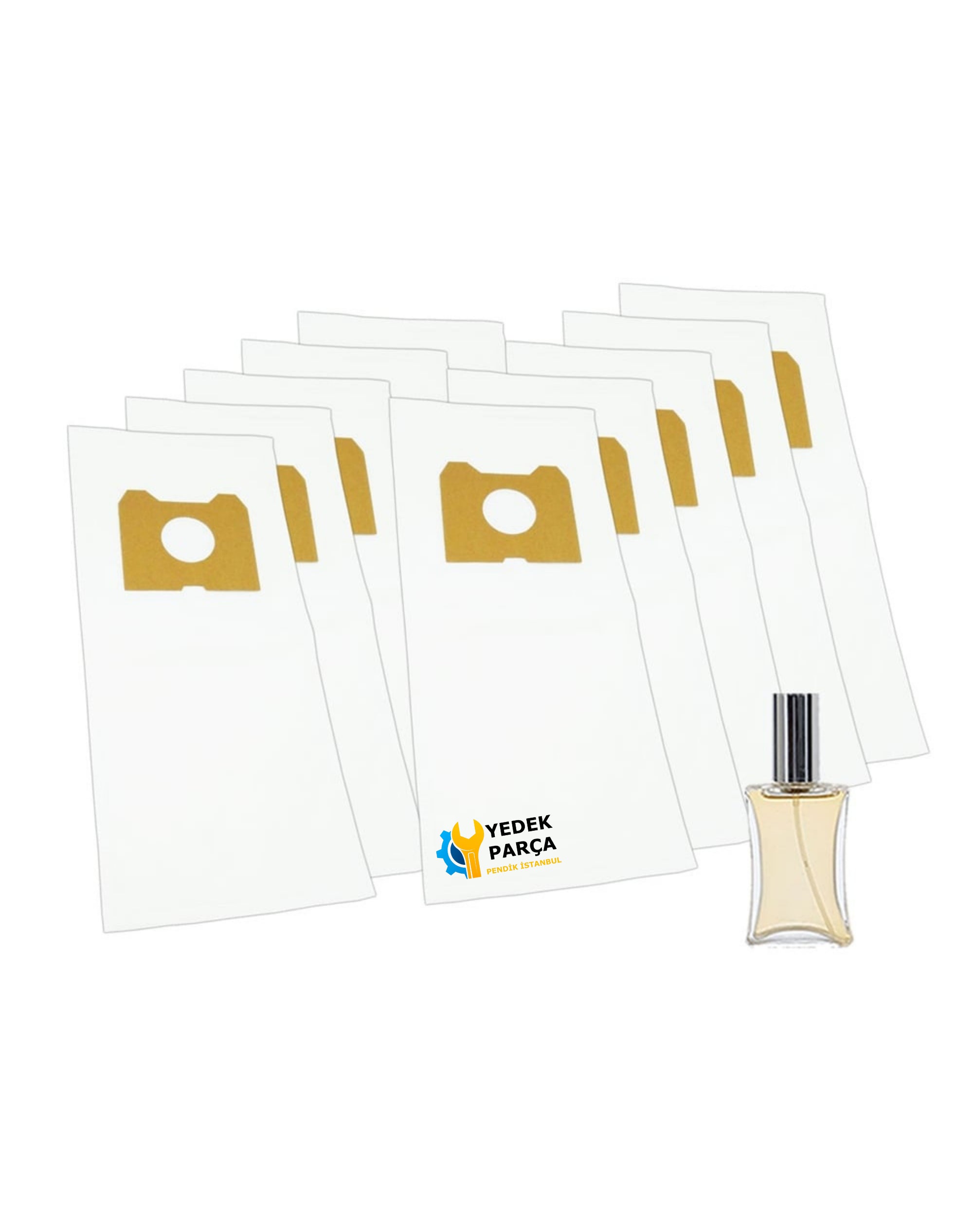 Philips Uyumlu FC 6841 Süpürge Toz Torbası 10 Adet Hediyeli