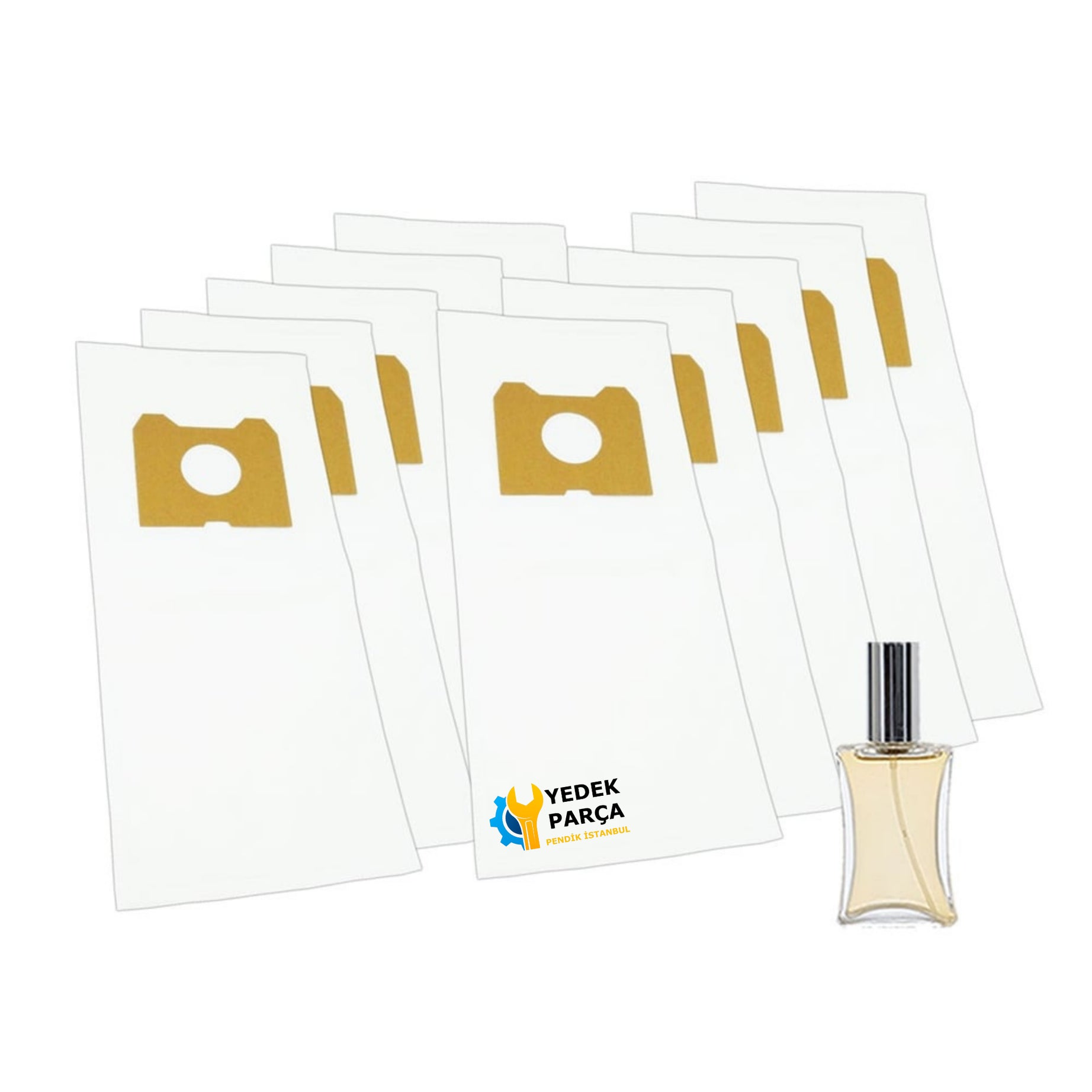 Philips Uyumlu Athena Thriatlon HR 6815 Süpürge Toz Torbası 10 Adet Hediyeli