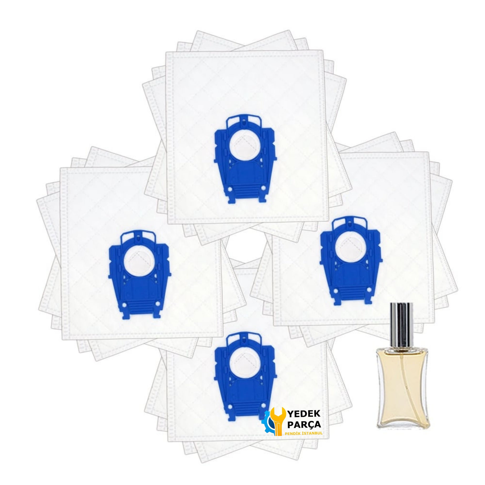 Bosch Uyumlu BGS 41430 Süpürge Toz Torbası 20 Adet Hediyeli