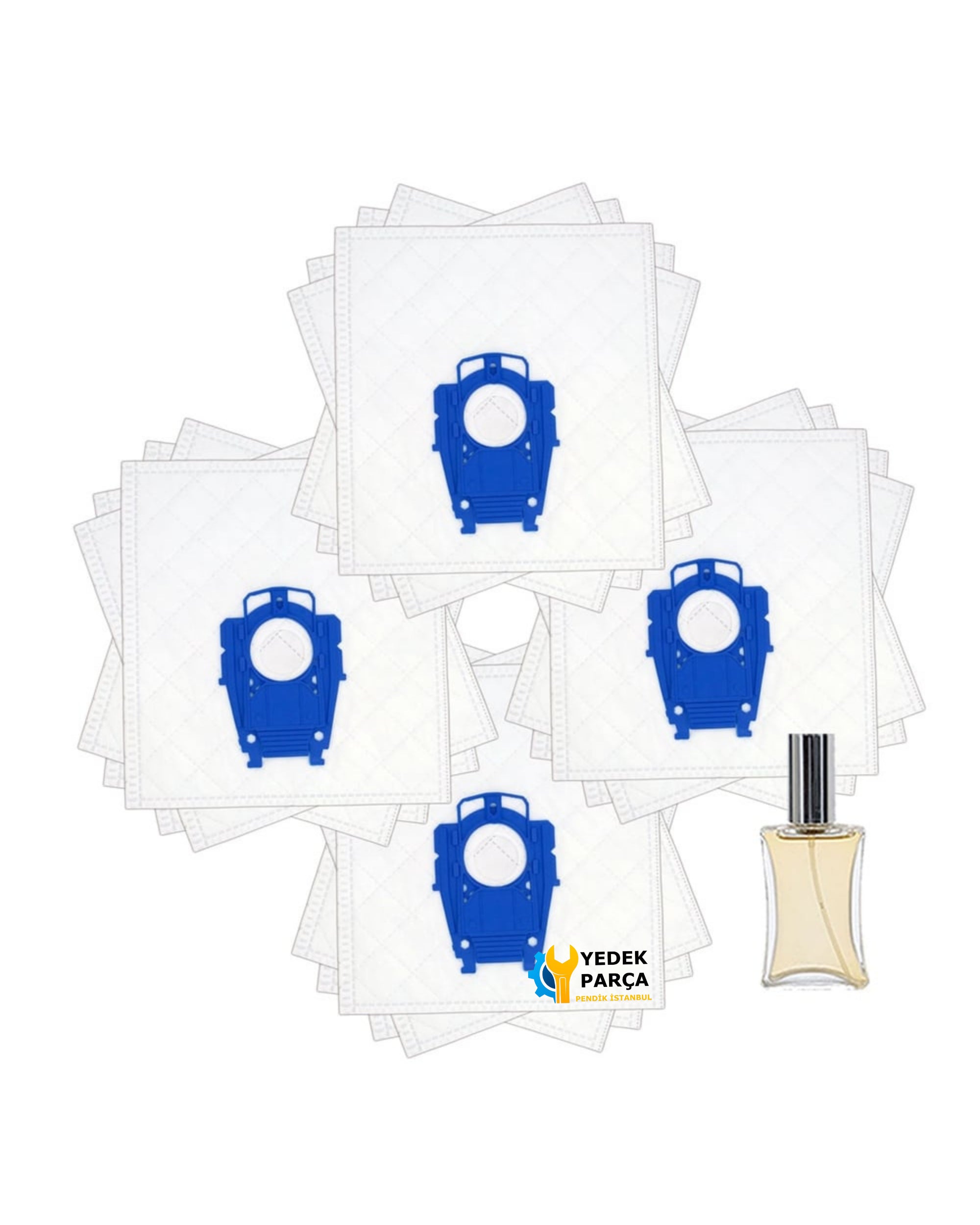 Bosch Uyumlu BSG 82488 Süpürge Toz Torbası 20 Adet Hediyeli