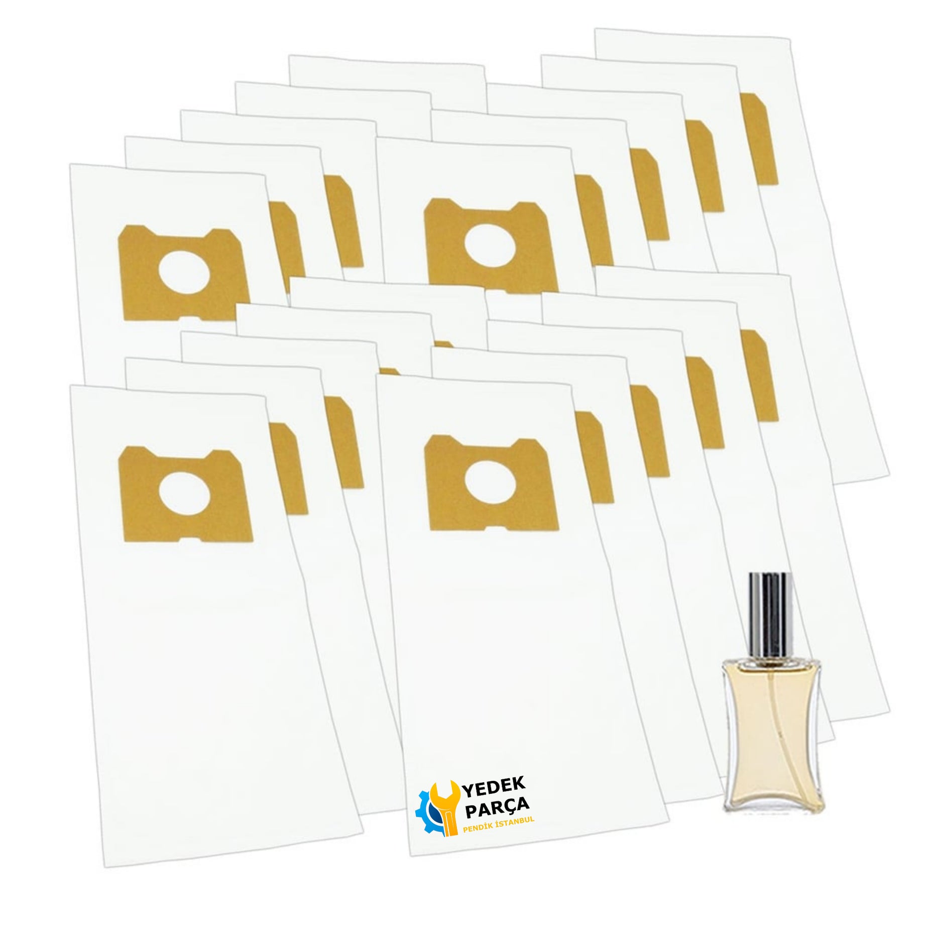 Philips Uyumlu FC 6840 Süpürge Toz Torbası 20 Adet Hediyeli