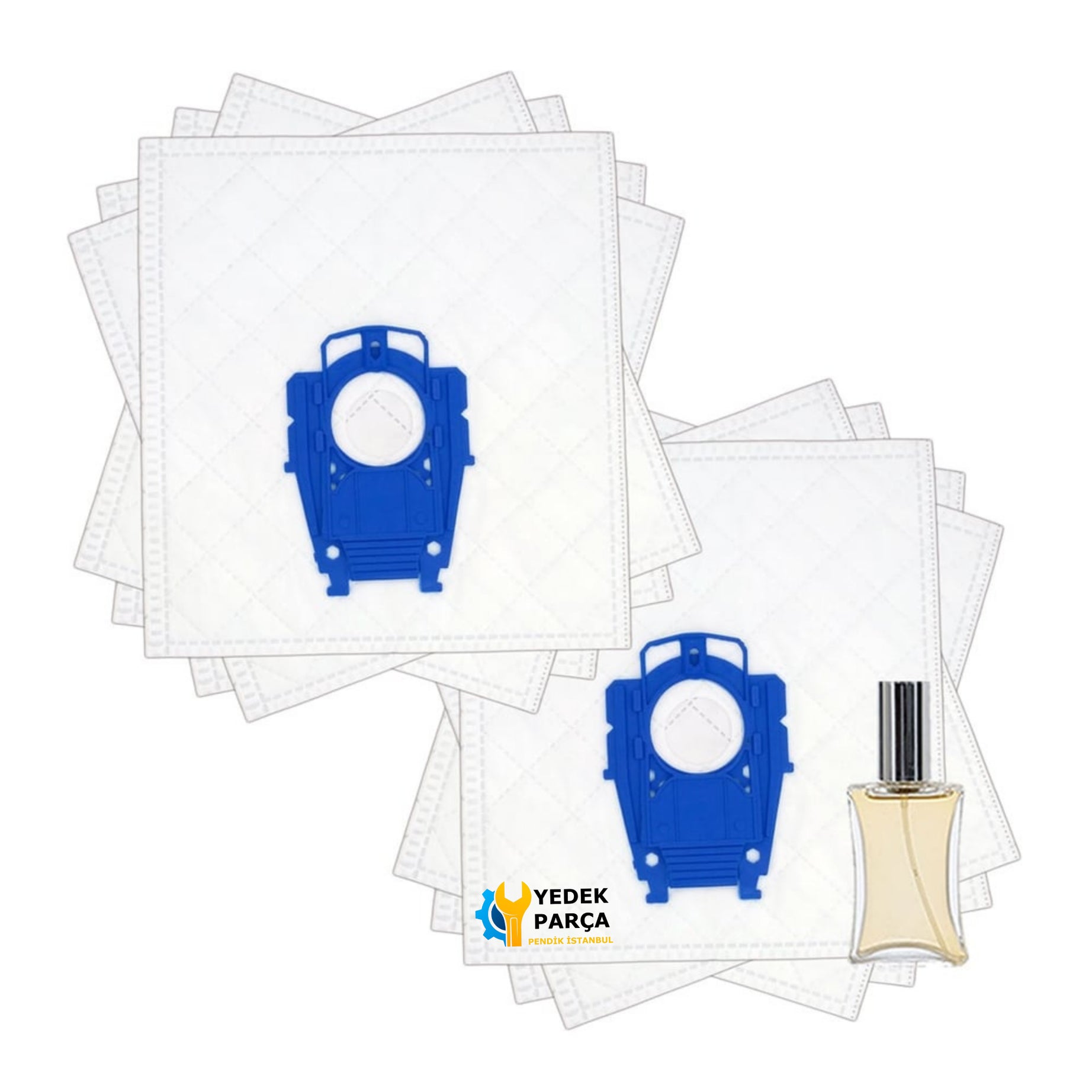 Bosch Uyumlu BSG 82010 Ergomaxx'x Süpürge Toz Torbası 10 Adet Hediyeli