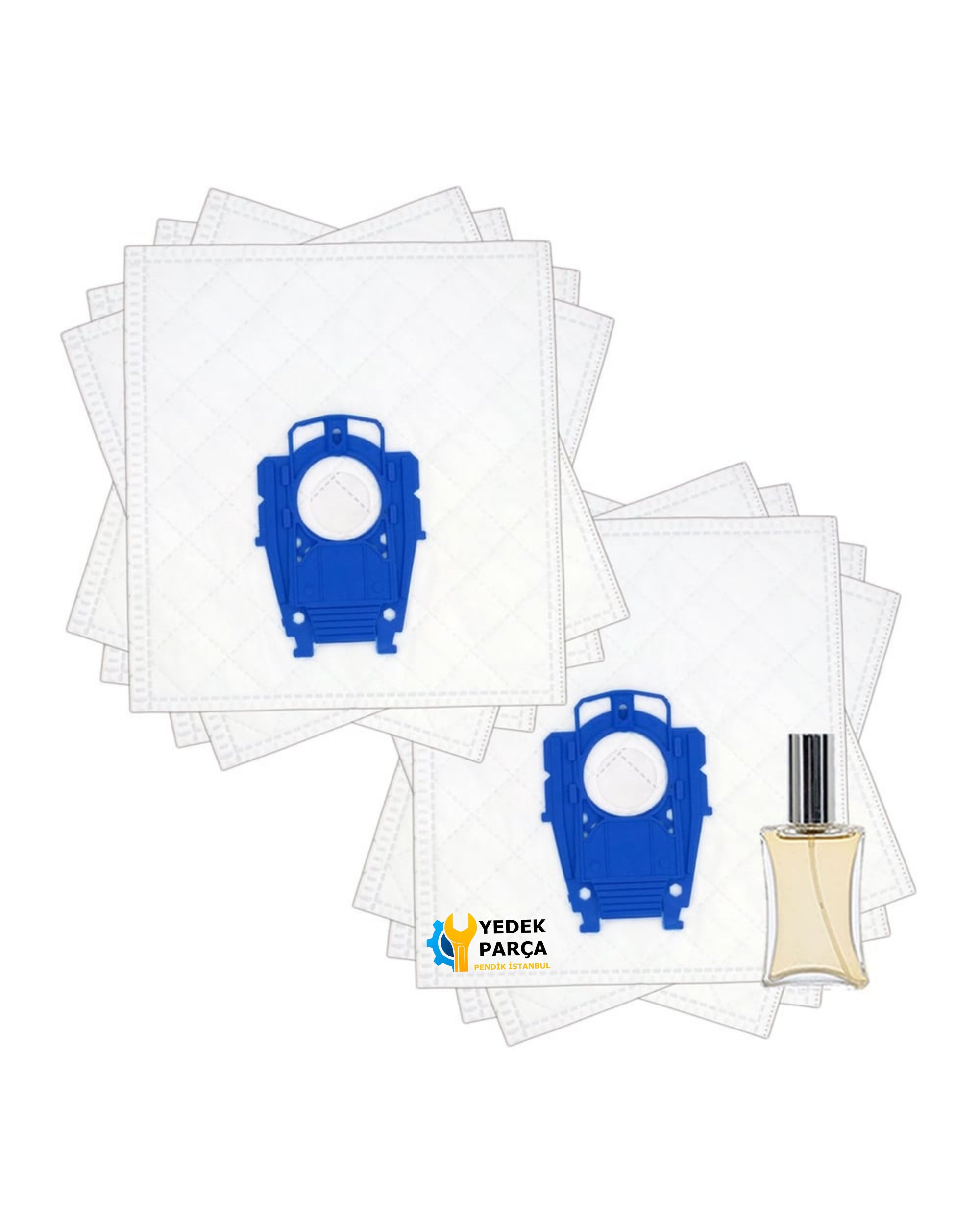 Siemens Uyumlu VS 08G 2511 Süpürge Toz Torbası 10 Adet Hediyeli