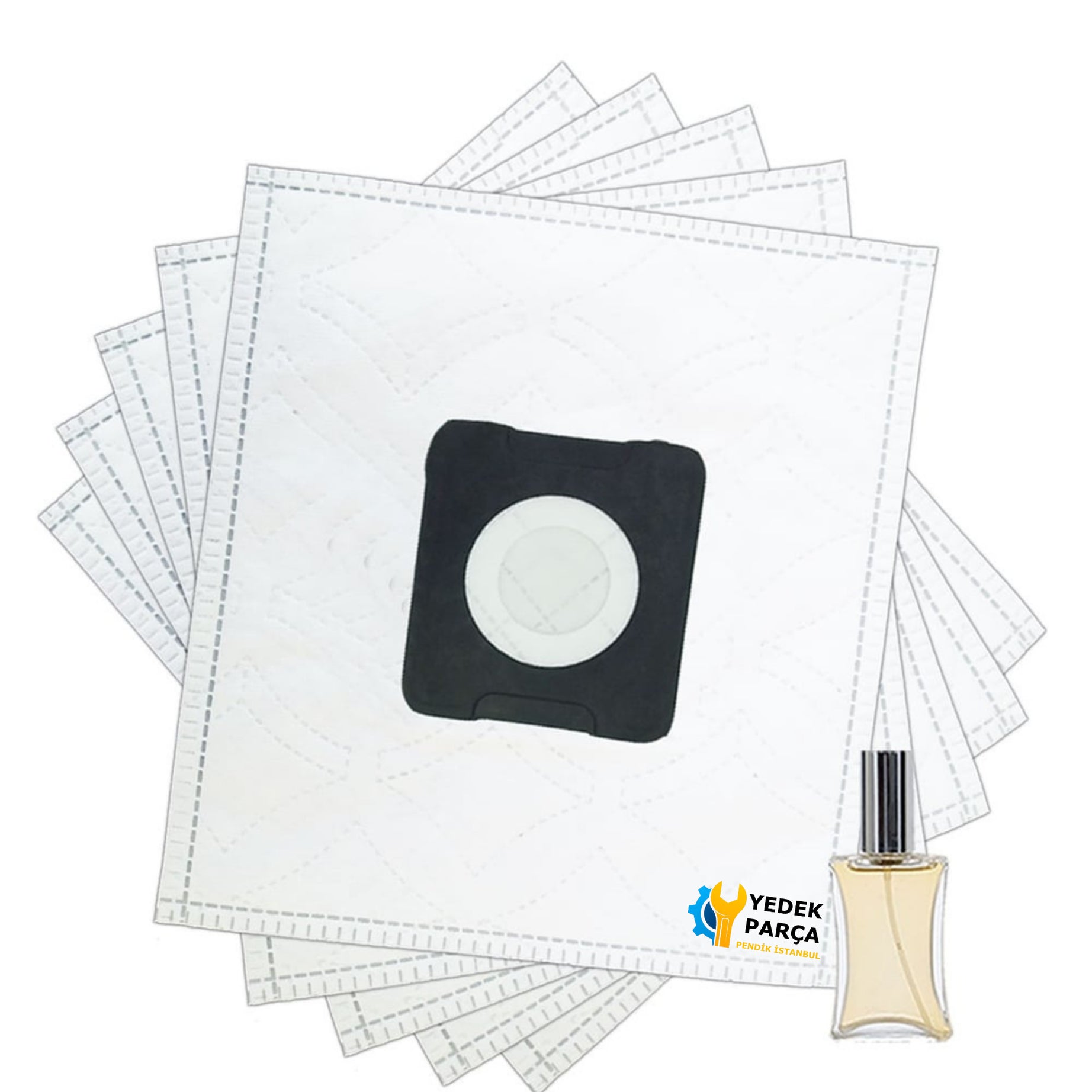 Bob Home Uyumlu PCV 3801 (Art. 2177) Süpürge Toz Torbası 5 Adet Hediyeli