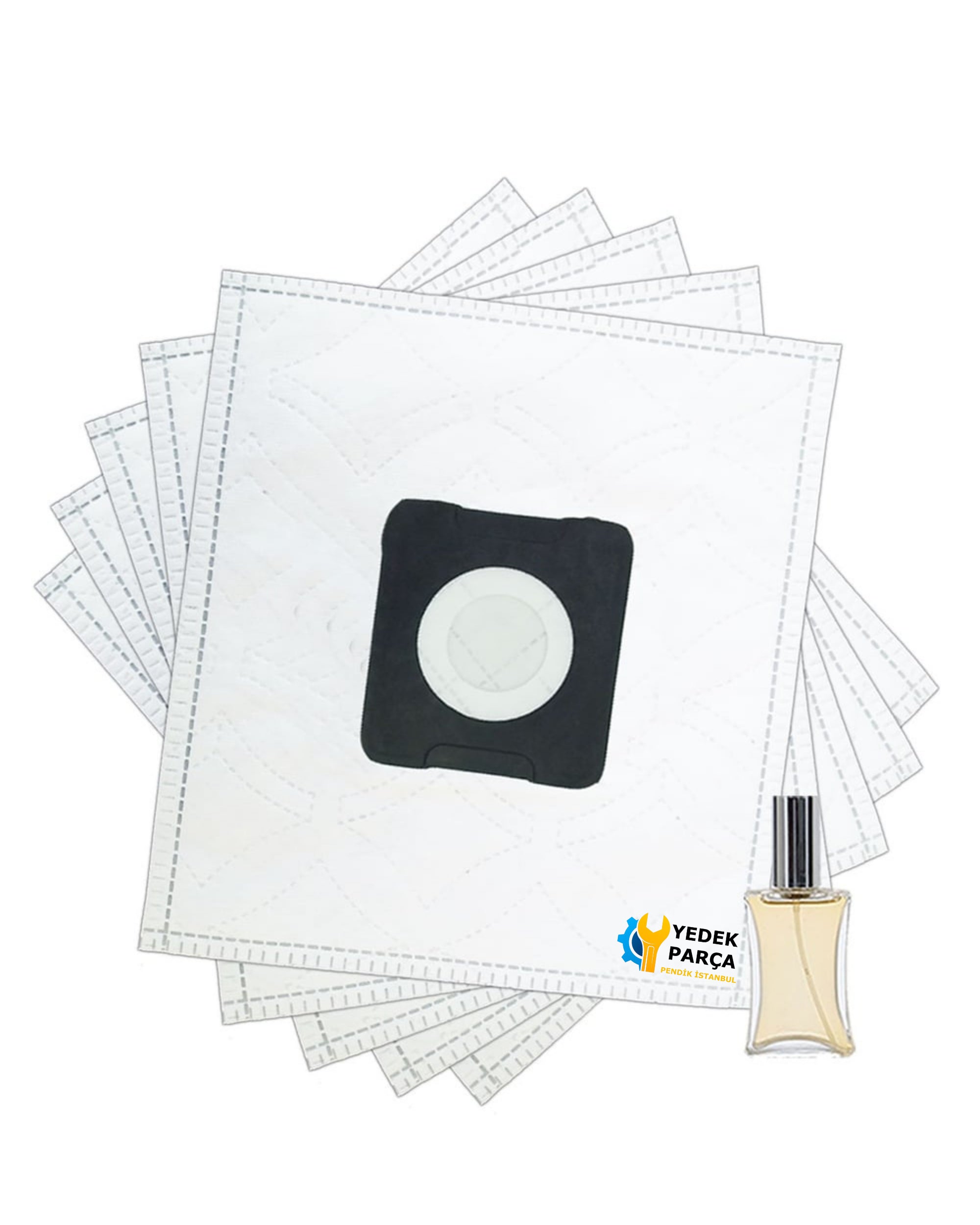 Simtel Uyumlu Saturn 1800 W Süpürge Toz Torbası 5 Adet Hediyeli