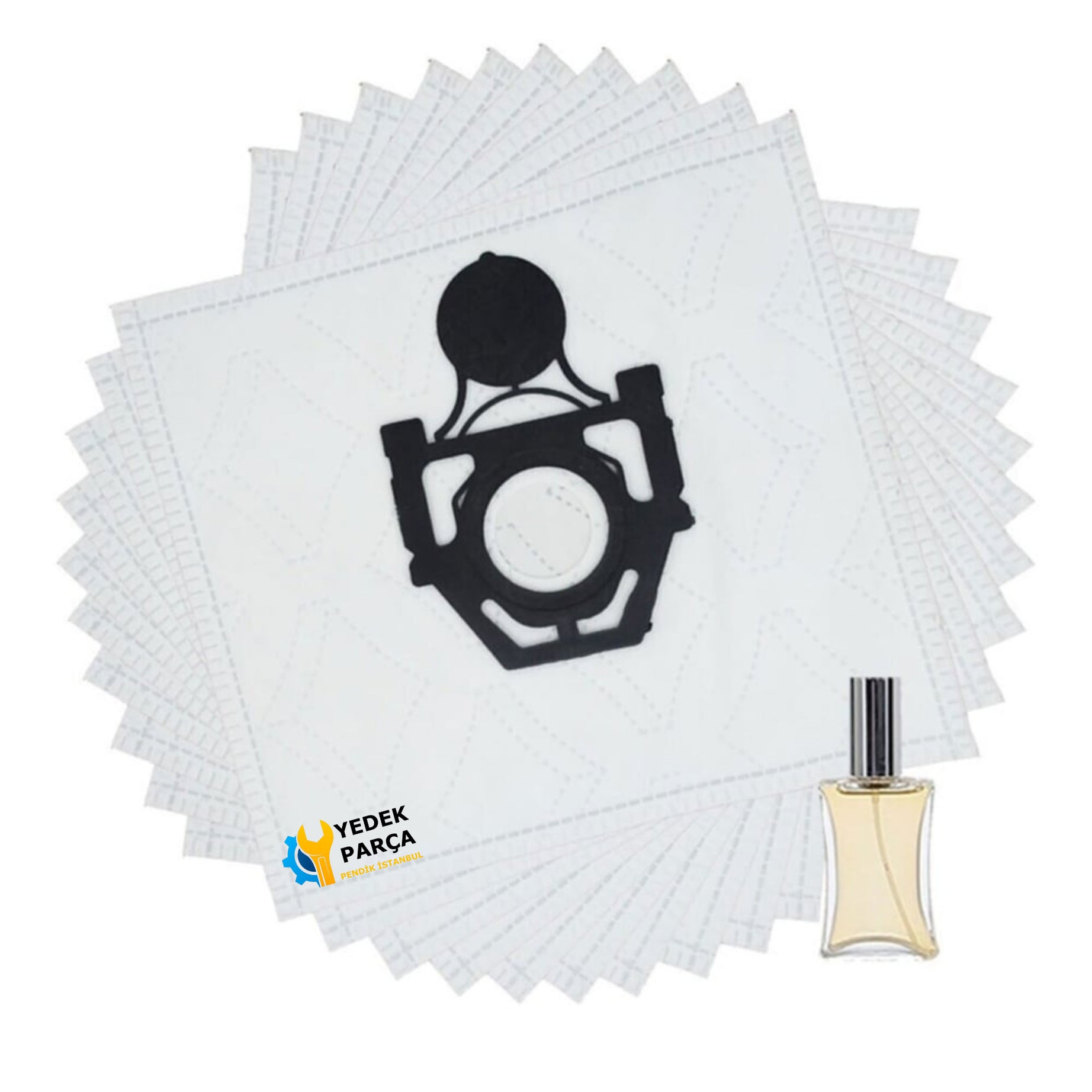 Fakir Uyumlu Prestige 2000 Hepa Süpürge Toz Torbası 10 Adet Hediyeli