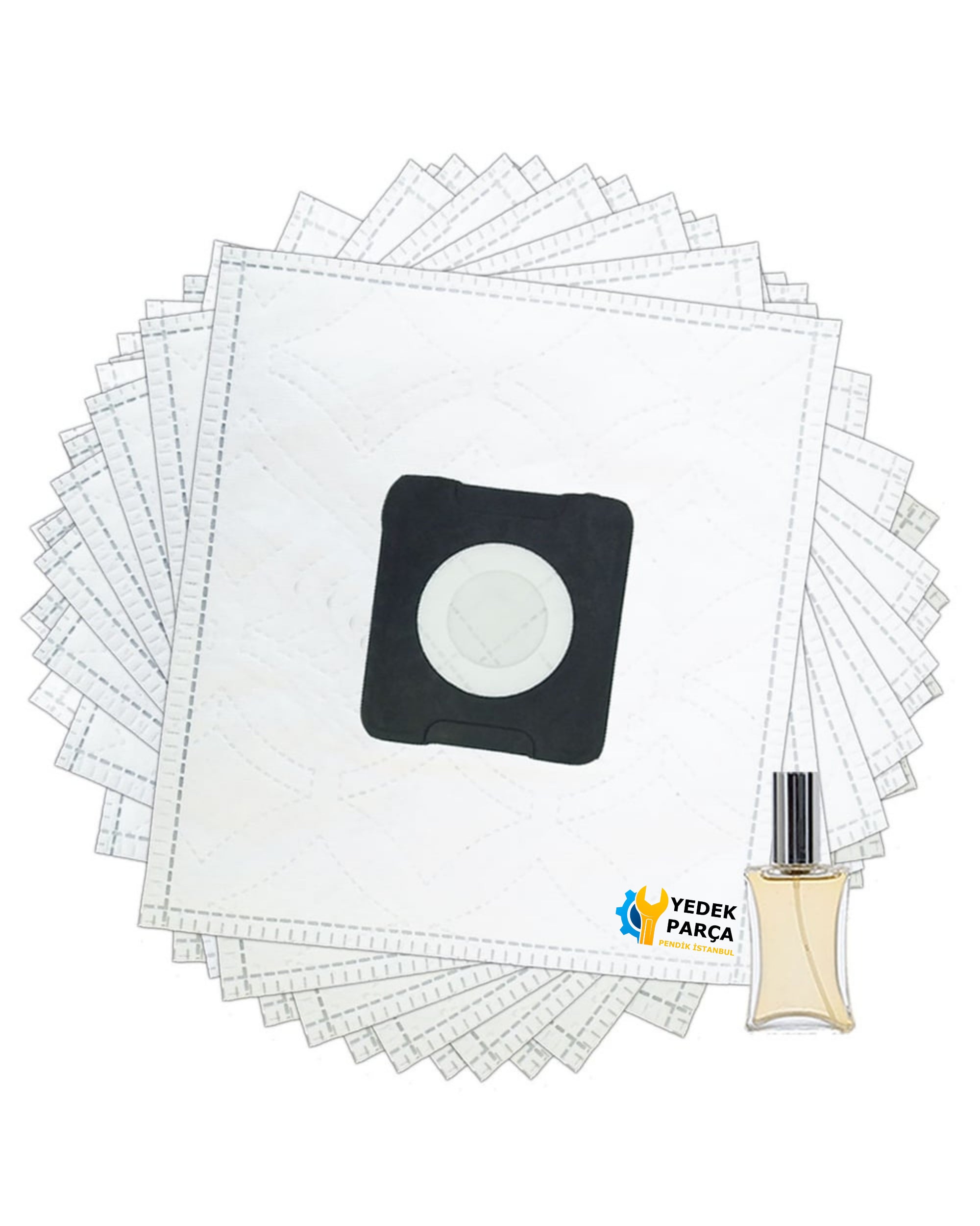 Bluhouse Bluehouse Uyumlu BH 022CR Elegance Süpürge Toz Torbası 20 Adet Hediyeli