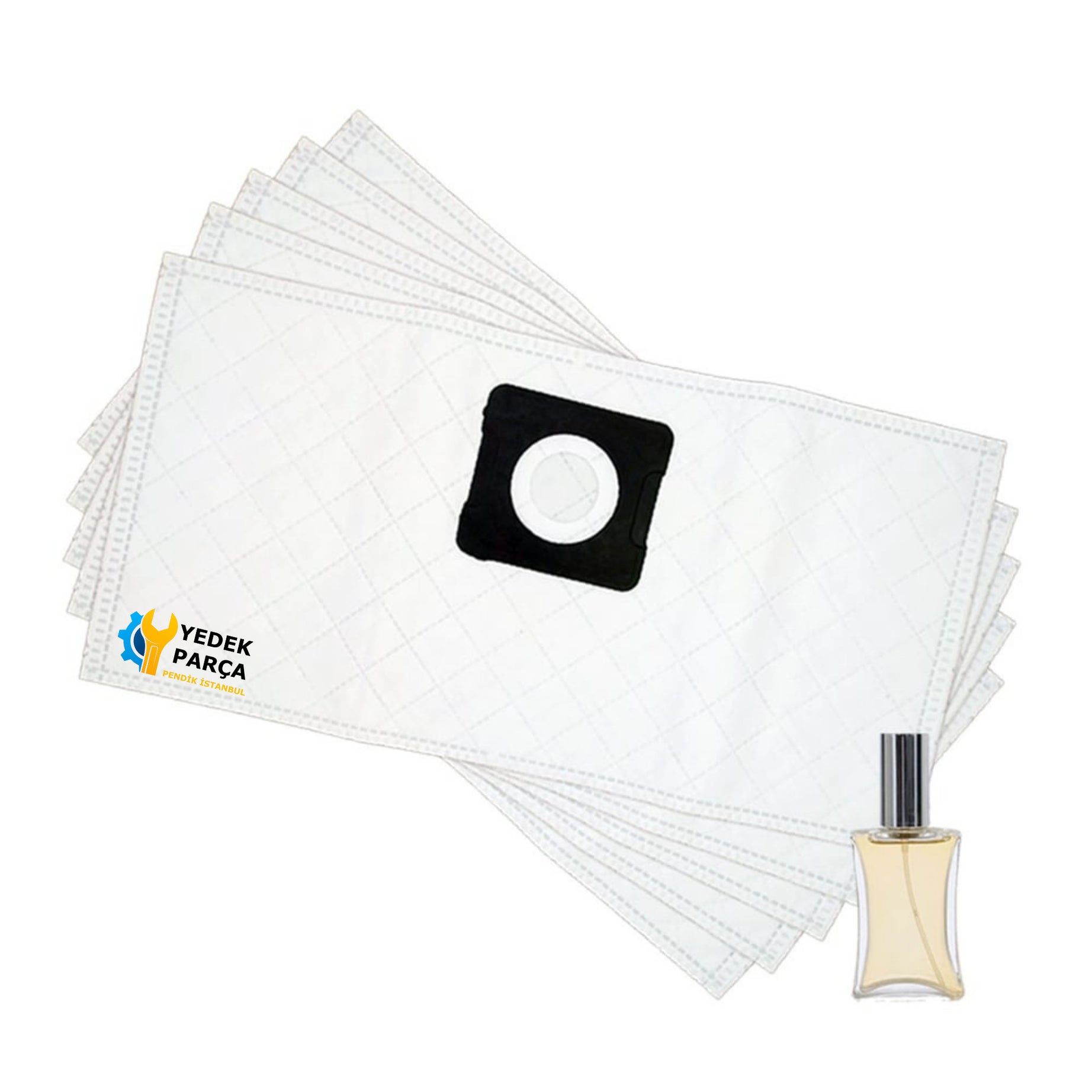 Fantom Uyumlu Promini 50 P Süpürge Toz Torbası 5 Adet Hediyeli