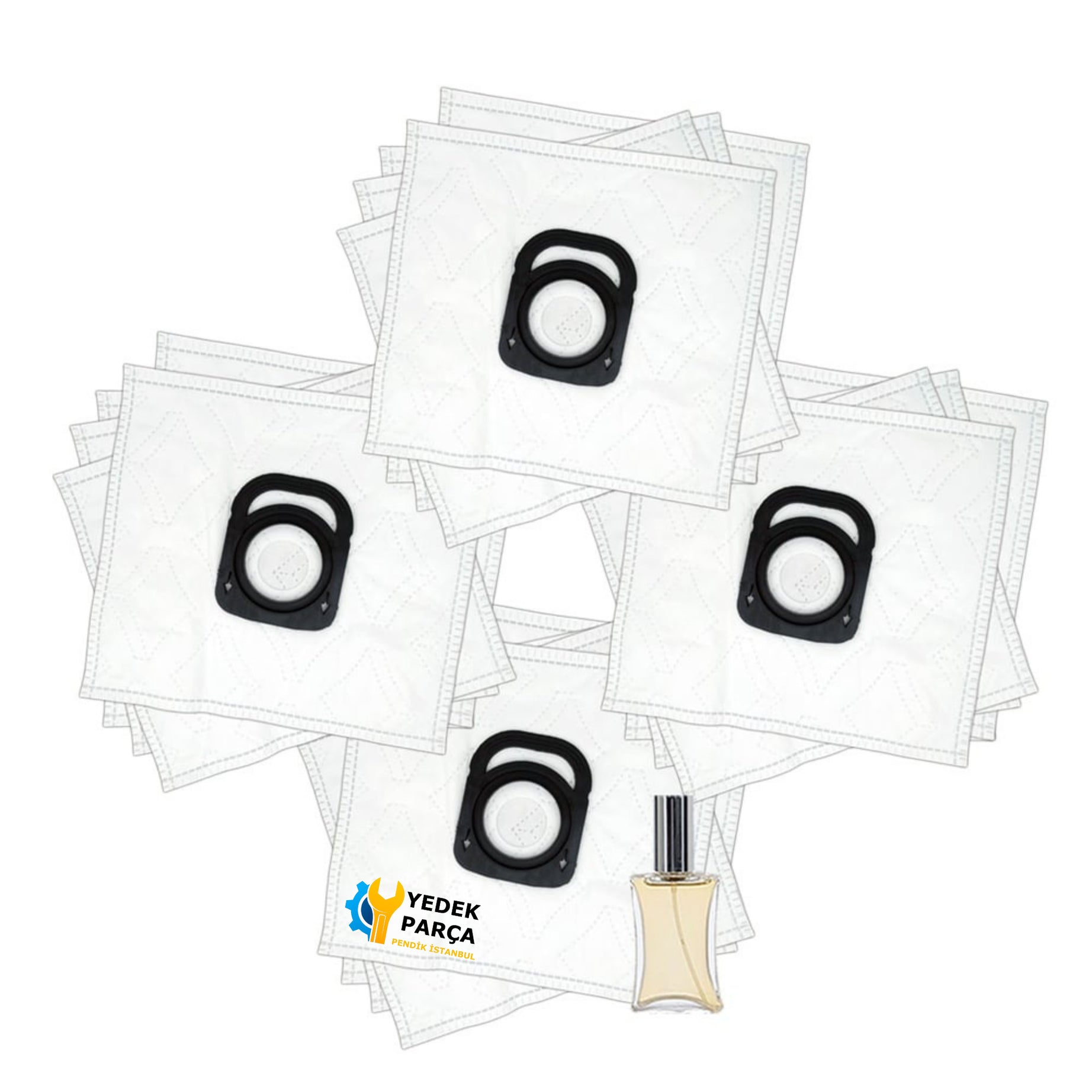 Rowenta Uyumlu RO 6331 Silence Force Compact 4A Elektrikli Süpürge Toz Torbası 20 Adet Hediyeli