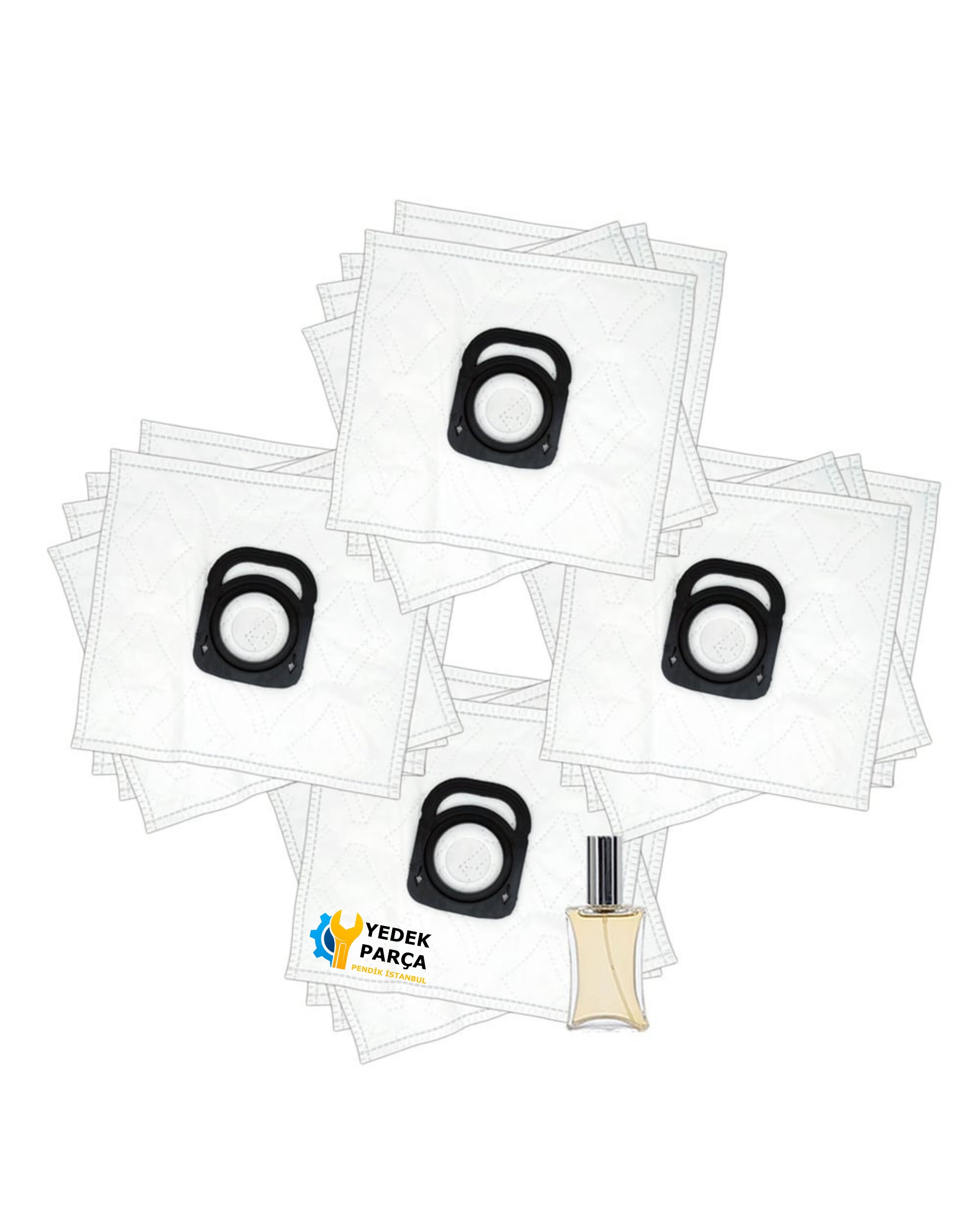 Rowenta Uyumlu RO 6331 Silence Force Compact 4A Elektrikli Süpürge Toz Torbası 20 Adet Hediyeli