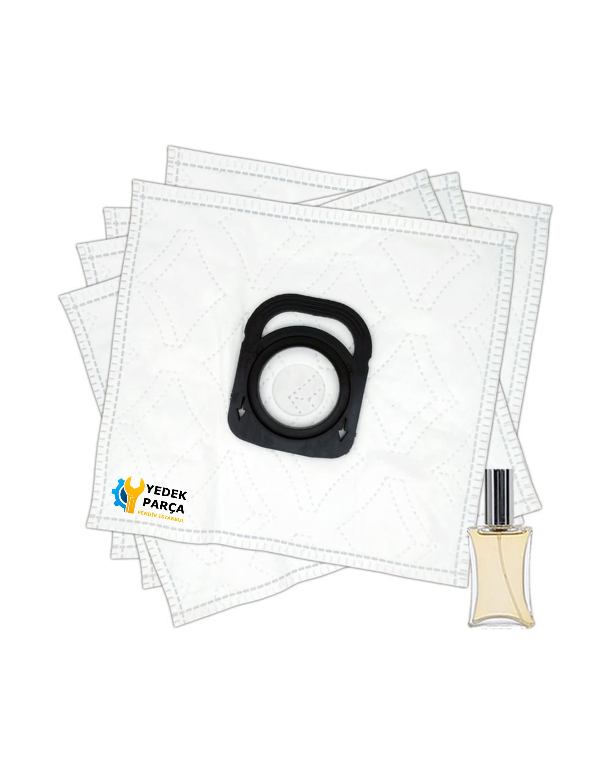 Rowenta Uyumlu RO 6331 Silence Force Compact 4A Elektrikli Süpürge Toz Torbası 5 Adet Hediyeli