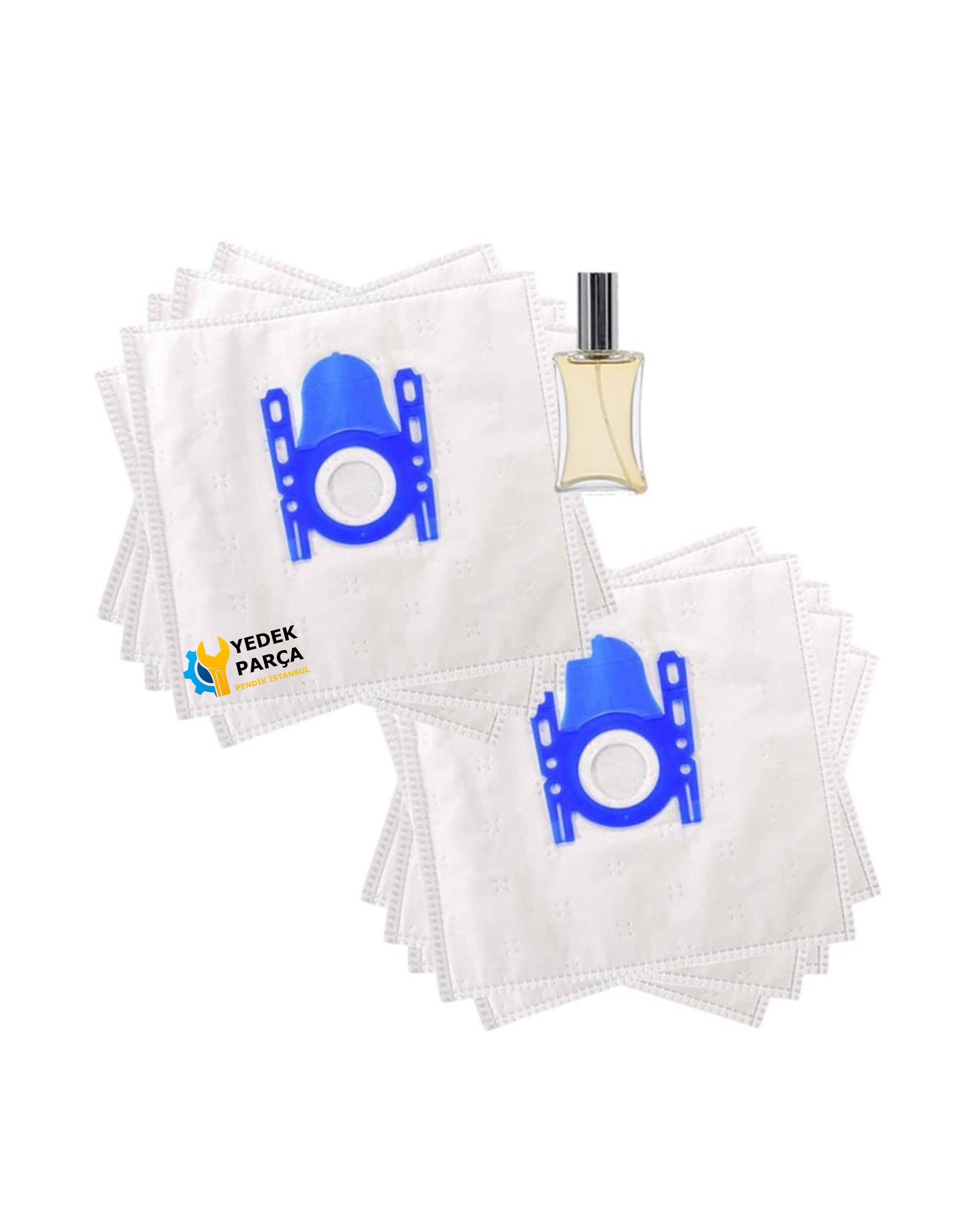 Profilo Uyumlu VC 6 PT 2100 Elektrikli Süpürge Toz Torbası 10 Adet Hediyeli