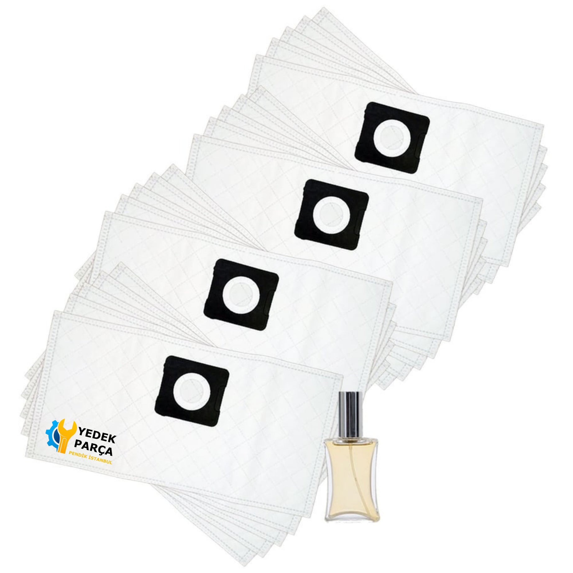 Fantom Uyumlu Yummy CC 6000 Süpürge Toz Torbası 20 Adet Hediyeli