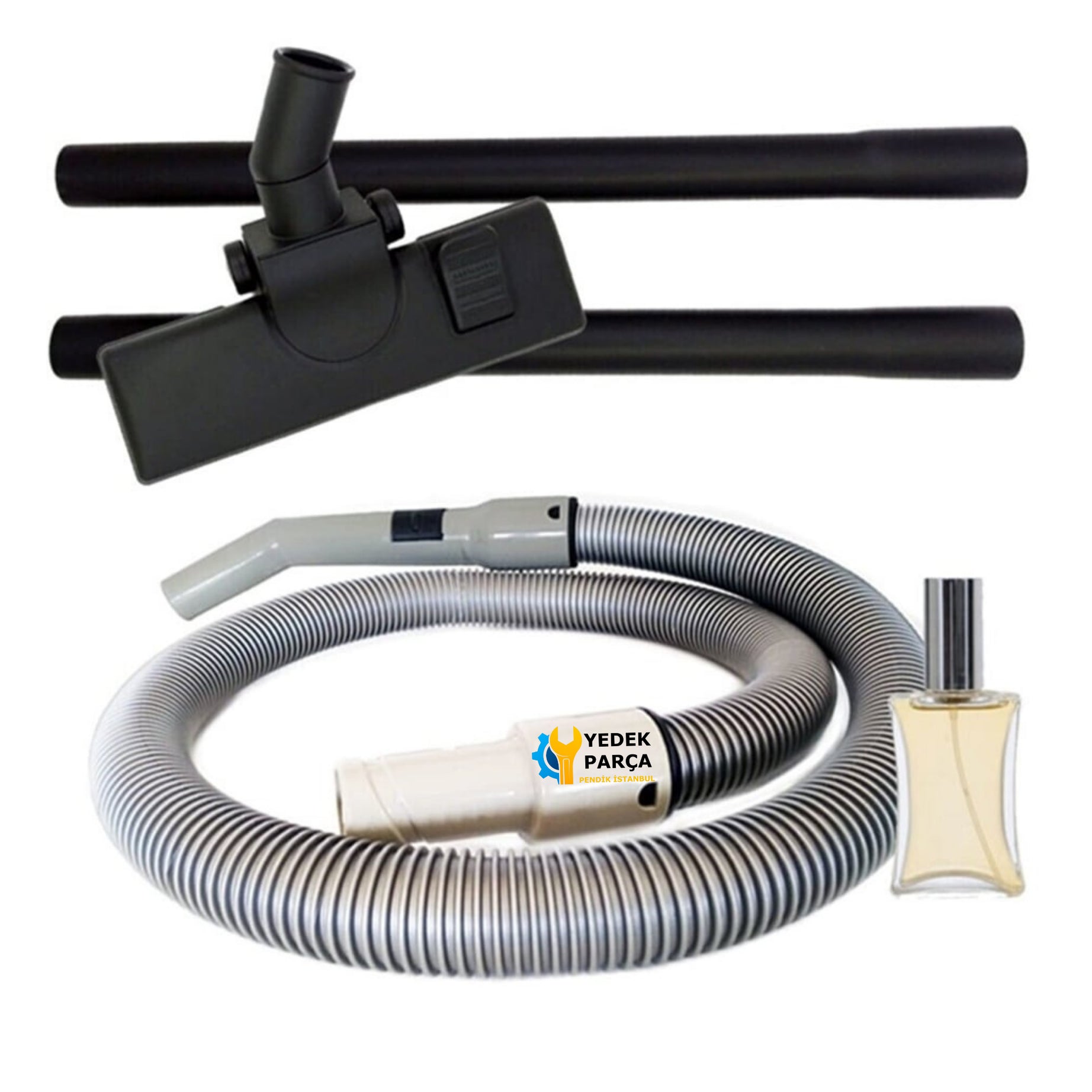 Arçelik Uyumlu S 941 Elektrikli Süpürge Hortum Emici Yer Başlık Plastik Borusu Hediyeli