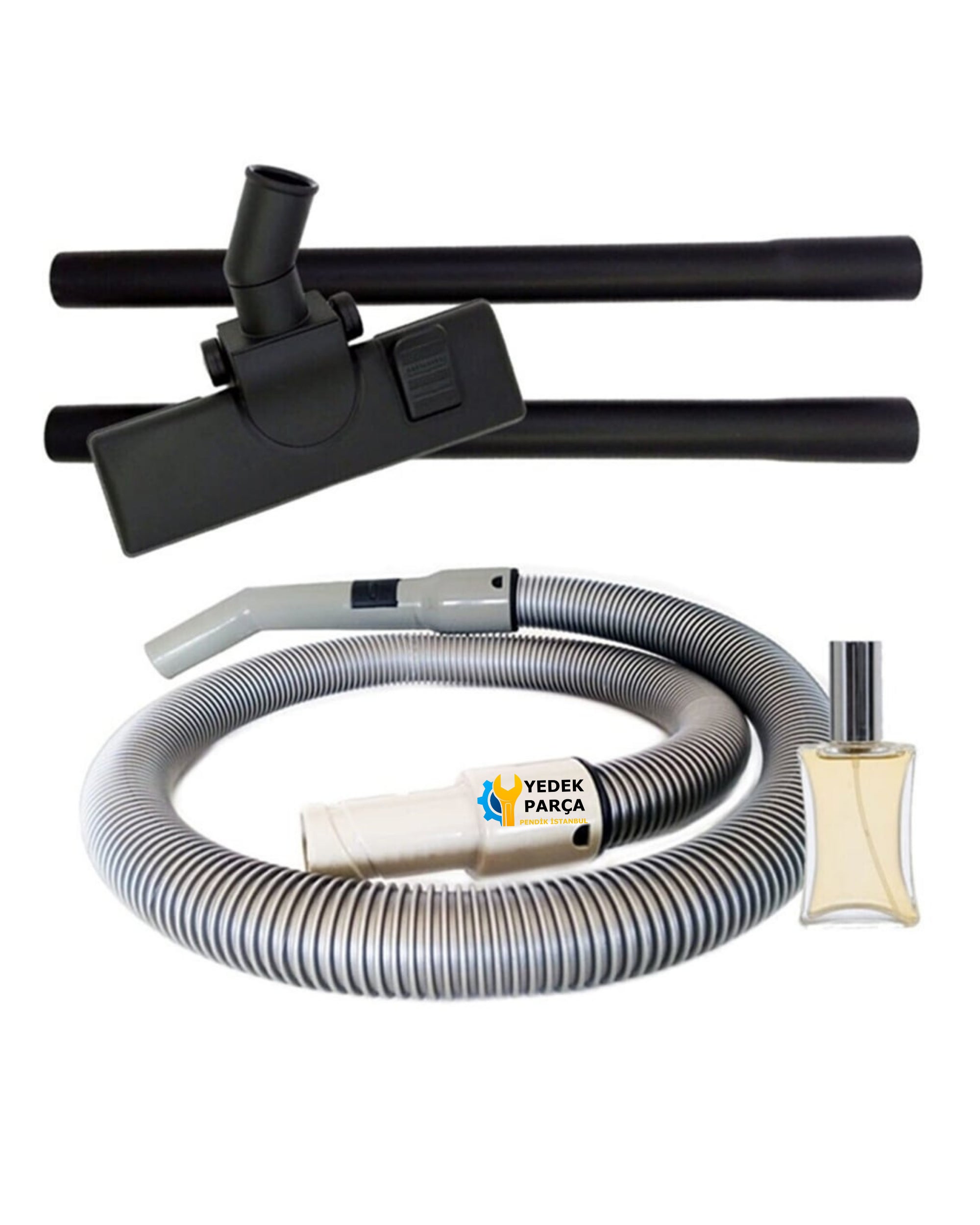 Beko Uyumlu BKS 9110 Elektrikli Süpürge Hortum Emici Yer Başlık Plastik Borusu Hediyeli