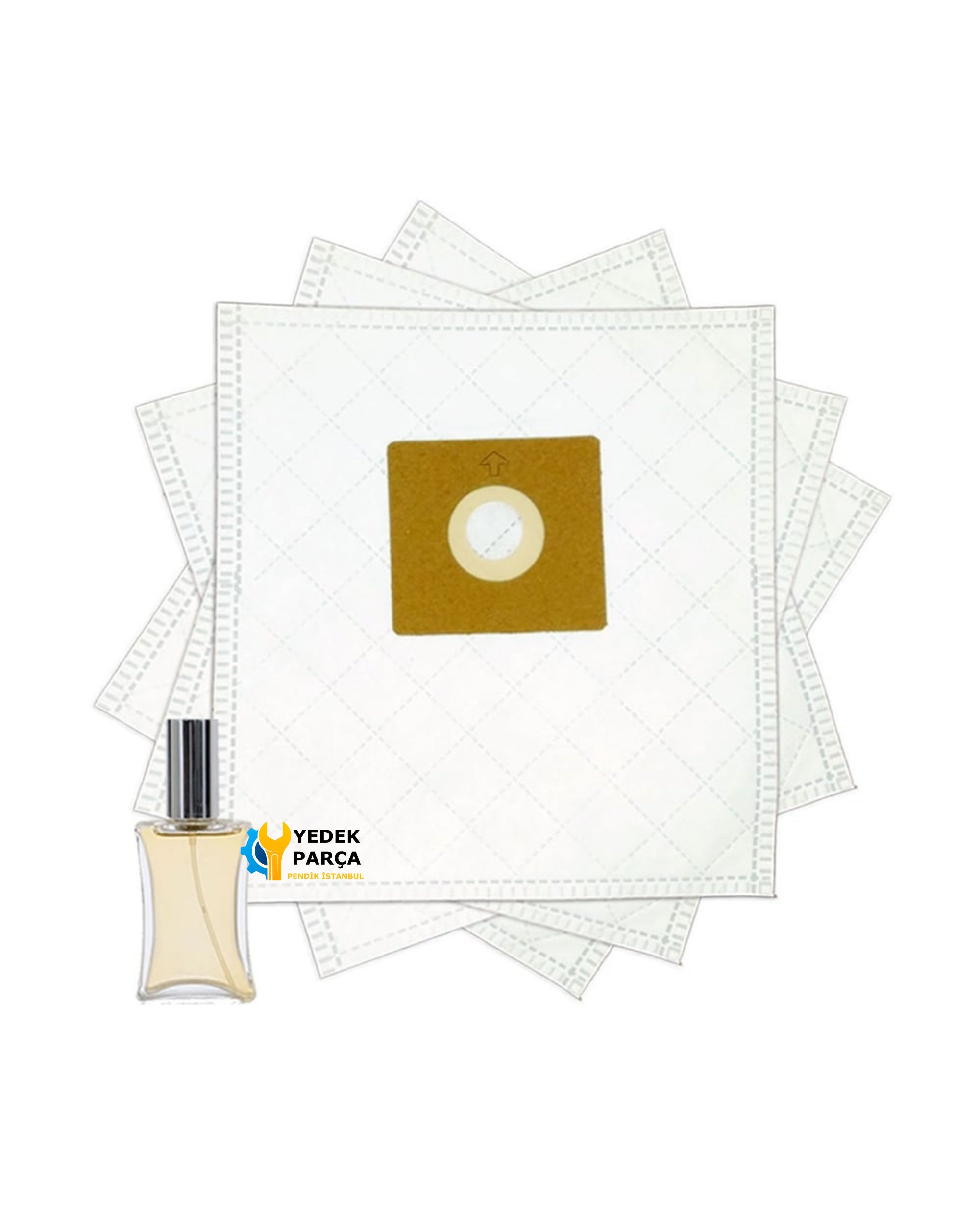 Beko Uyumlu TRB 5986 B Süpürge Toz Torbası Büyük 5 Adet Hediyeli