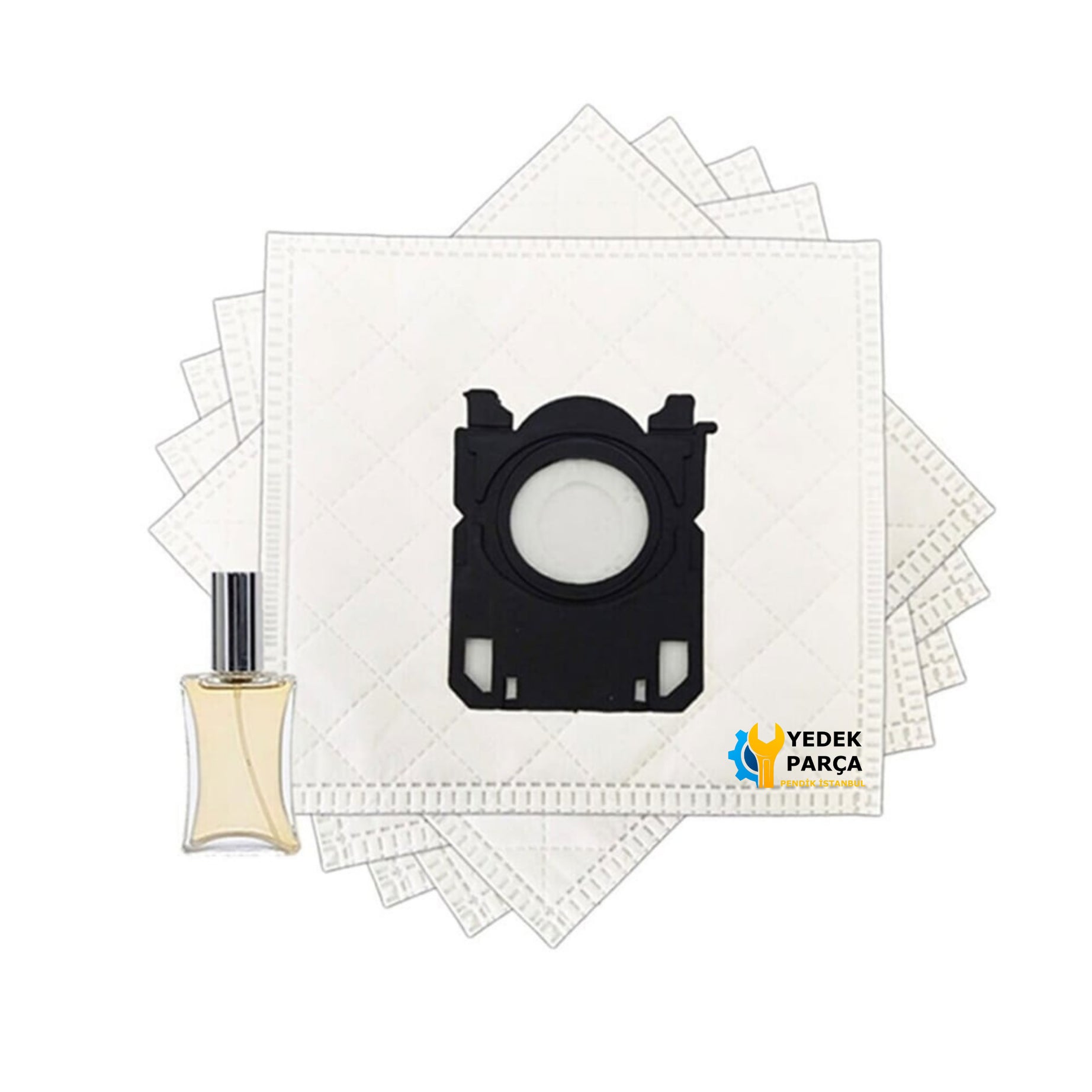 Philips Uyumlu FC 9050 - 9079 Serie - Jewel Elektrikli Süpürge Toz Torbası 20 Adet Hediyeli