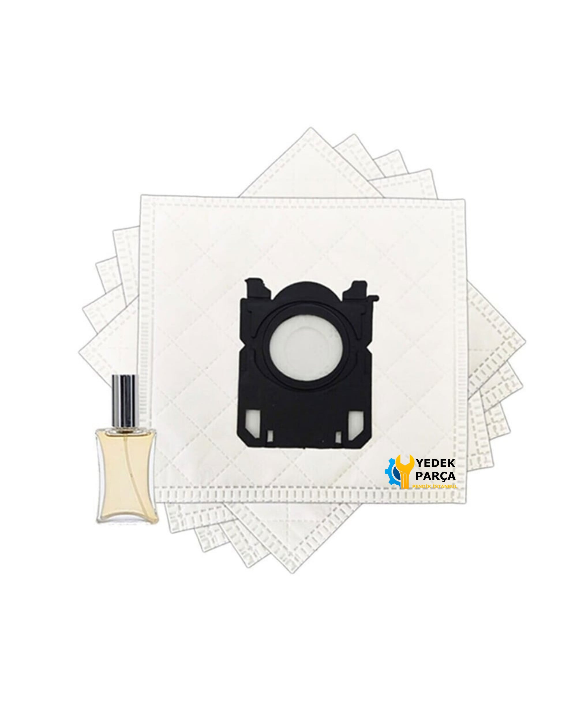 Philips Uyumlu FC 9100 - 9149 Serie - Specialist Elektrikli Süpürge Toz Torbası 20 Adet Hediyeli