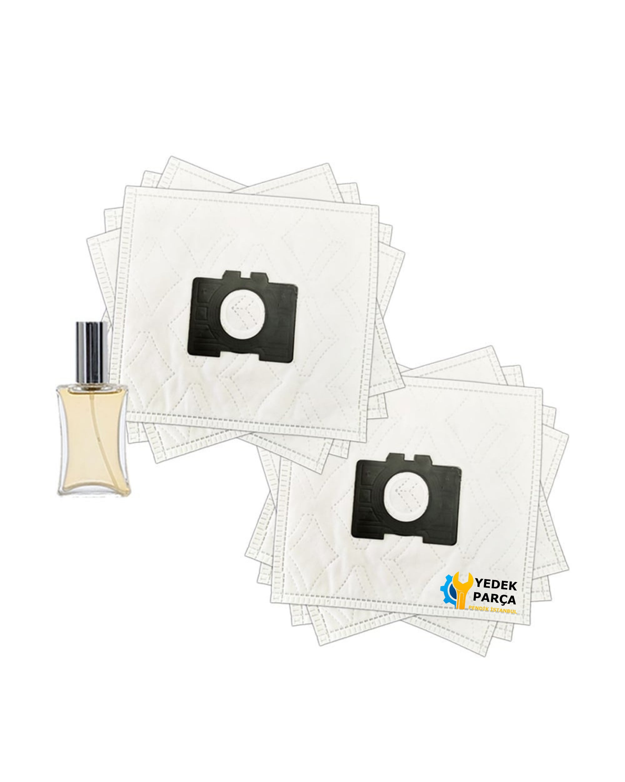 Fakir Uyumlu Pretty Süpürge Toz Torbası 10 Adet Hediyeli