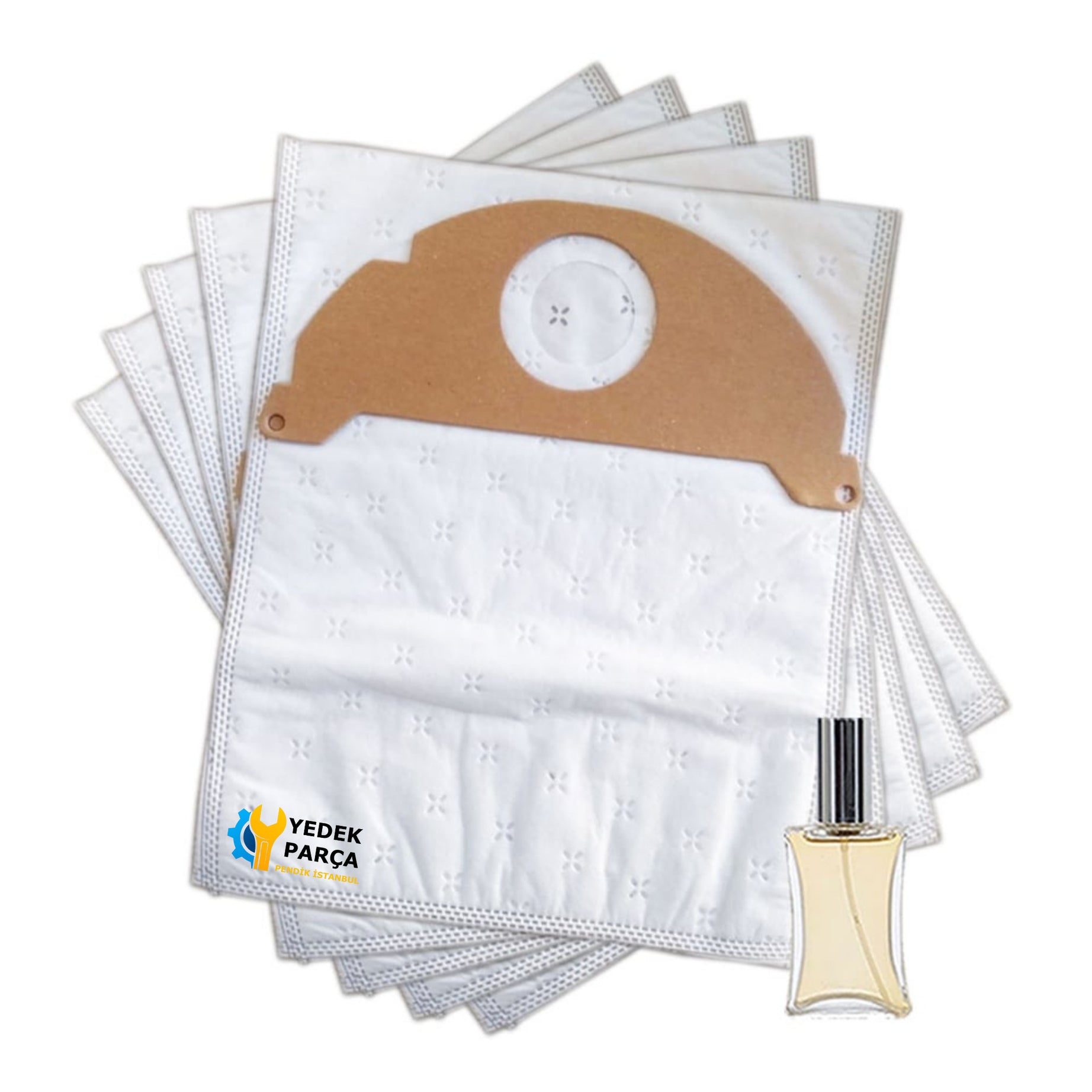 Karcher Uyumlu 6.904-322.0 Süpürge Sentetik Toz Torbası 5 Adet Hediyeli