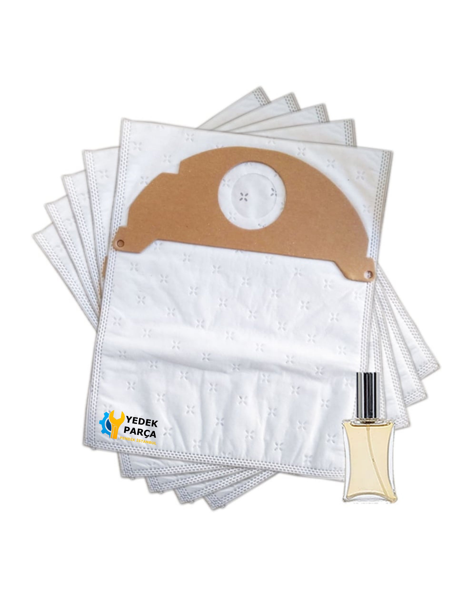 Karcher Uyumlu 6.904-322.0 Süpürge Sentetik Toz Torbası 5 Adet Hediyeli