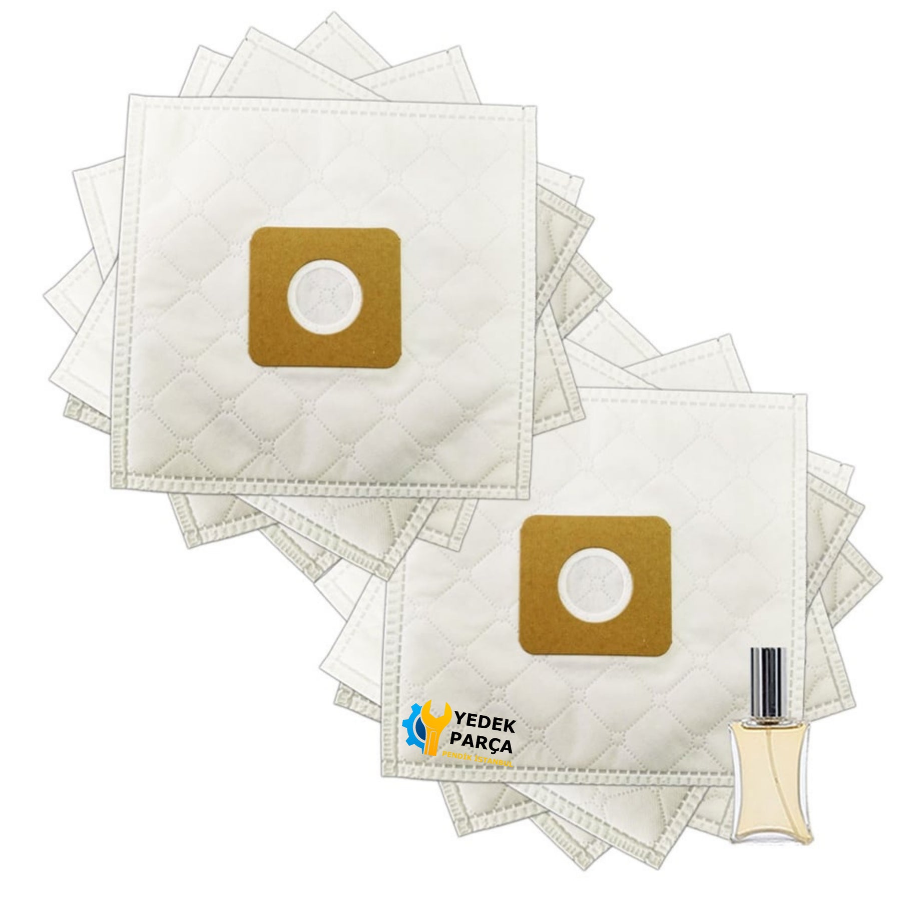 Kiwi Uyumlu KVC 4105 Süpürge Toz Torbası 10 Adet Hediyeli