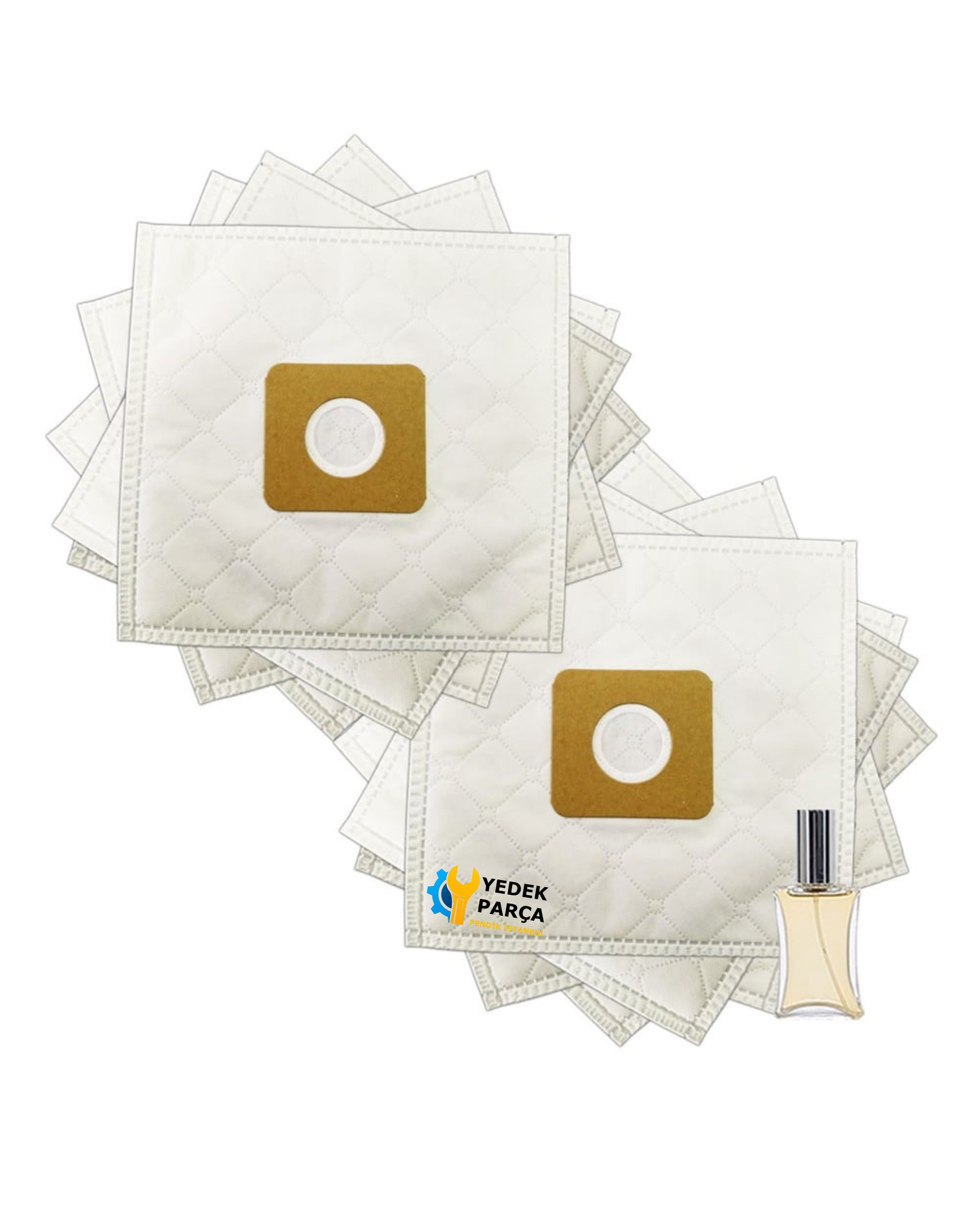 Kiwi Uyumlu KVC 4105 Süpürge Toz Torbası 10 Adet Hediyeli